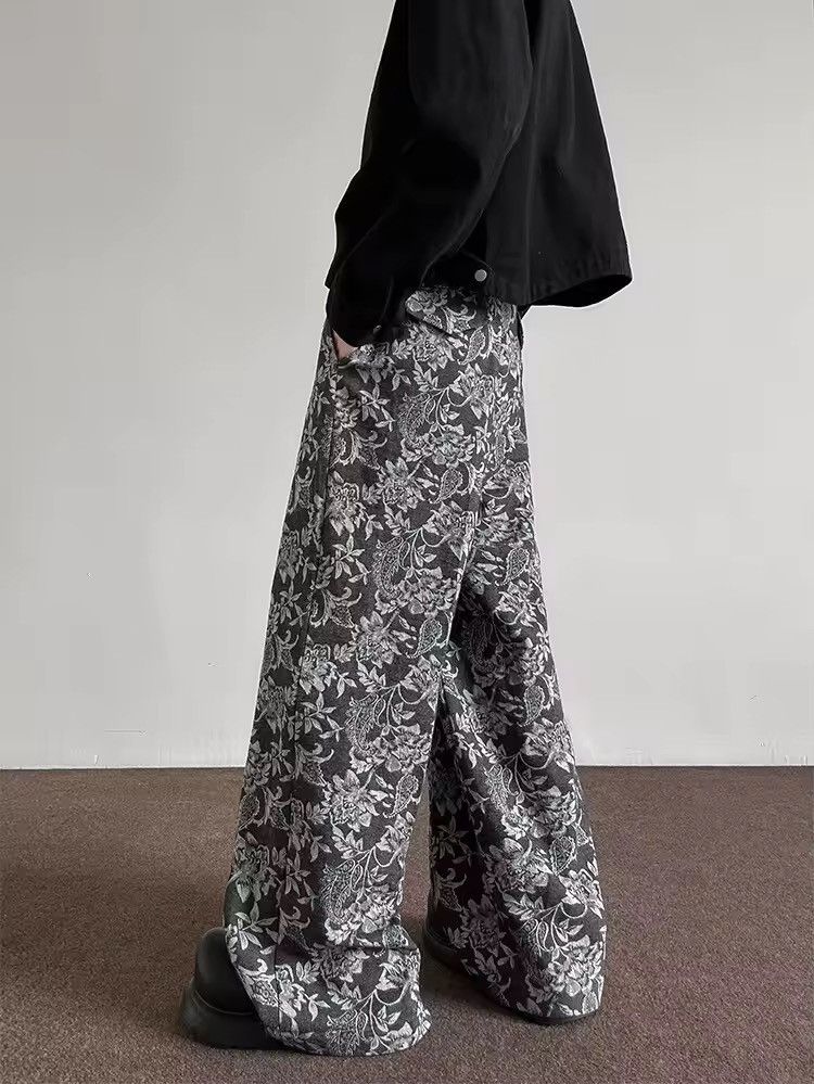 Japanese Brand Flower Style Pant Size US 35 - 8 Thumbnail