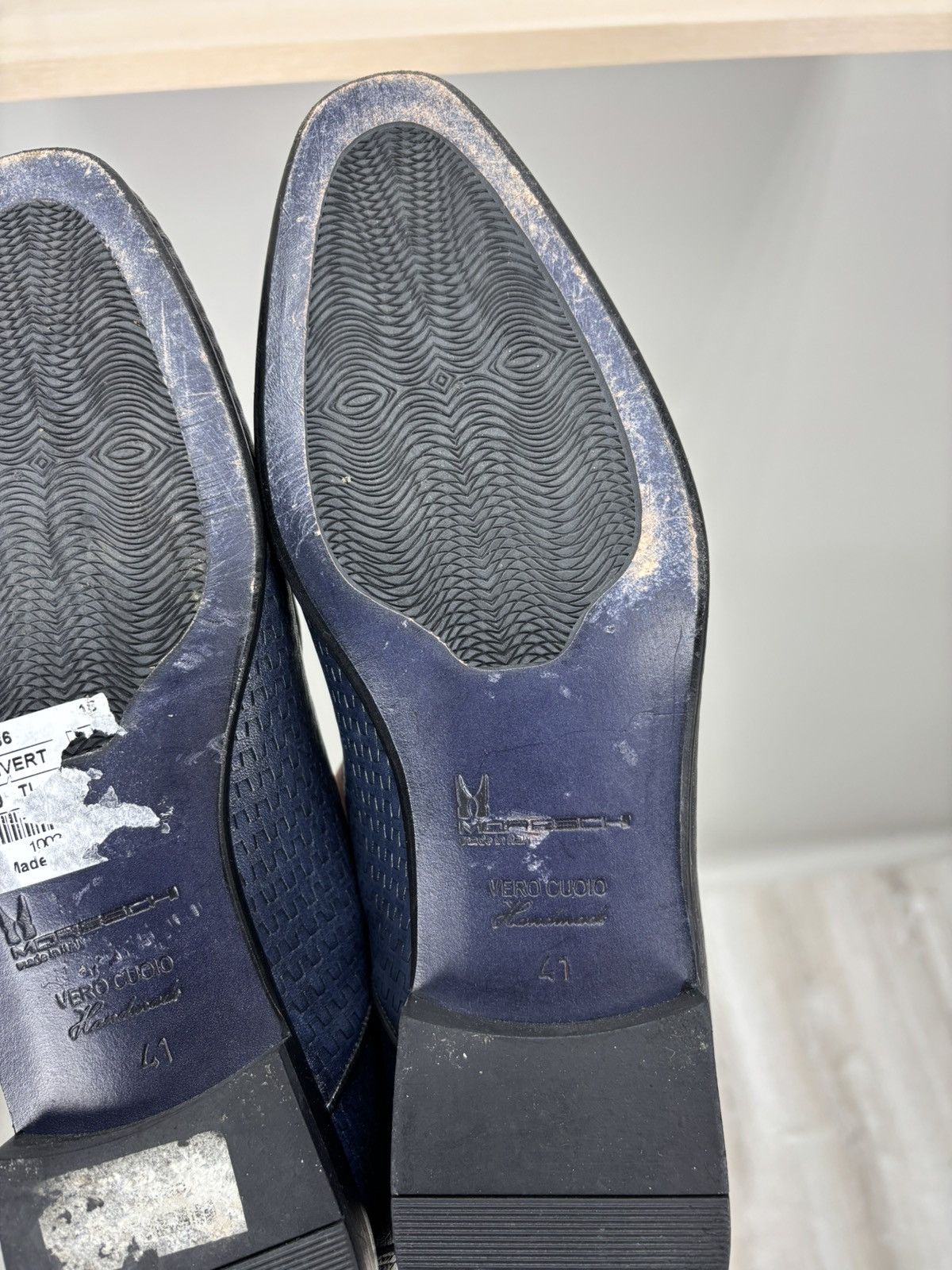 Moreschi Mens shoes Moreschi Size 41 Color Blue Size US 8.5 / EU 41-42 - 10 Thumbnail