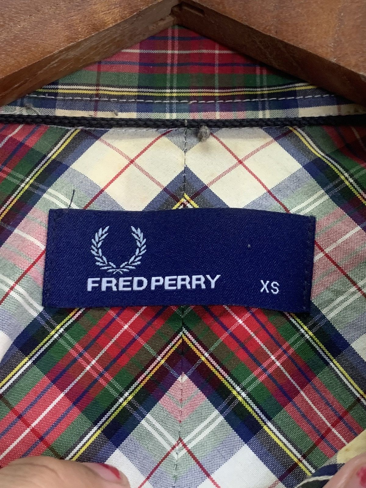 Flannel × Fred Perry × Vintage Vintage Fred Perry Flannel Size US XS / EU 42 / 0 - 10 Thumbnail