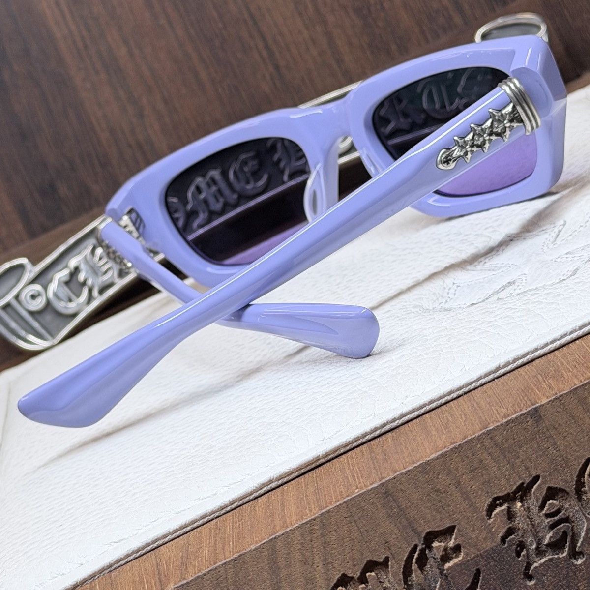 Chrome Hearts Chrome Hearts IDAWANNA Sunglasses Size ONE SIZE - 13 Thumbnail