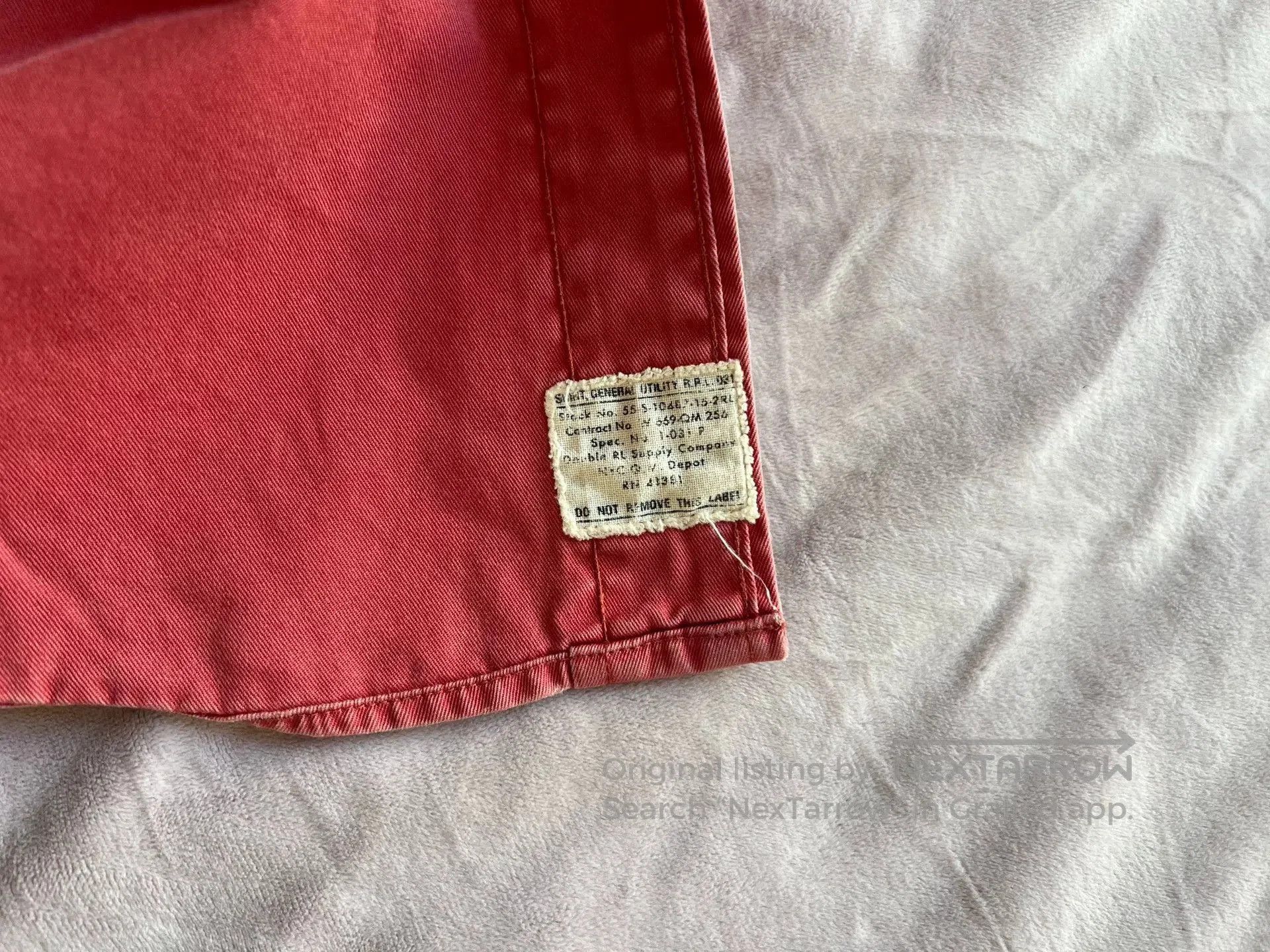 RRL Ralph Lauren classic ralph lauren western shirt in watermelon. Size US XS / EU 42 / 0 - 5 Thumbnail