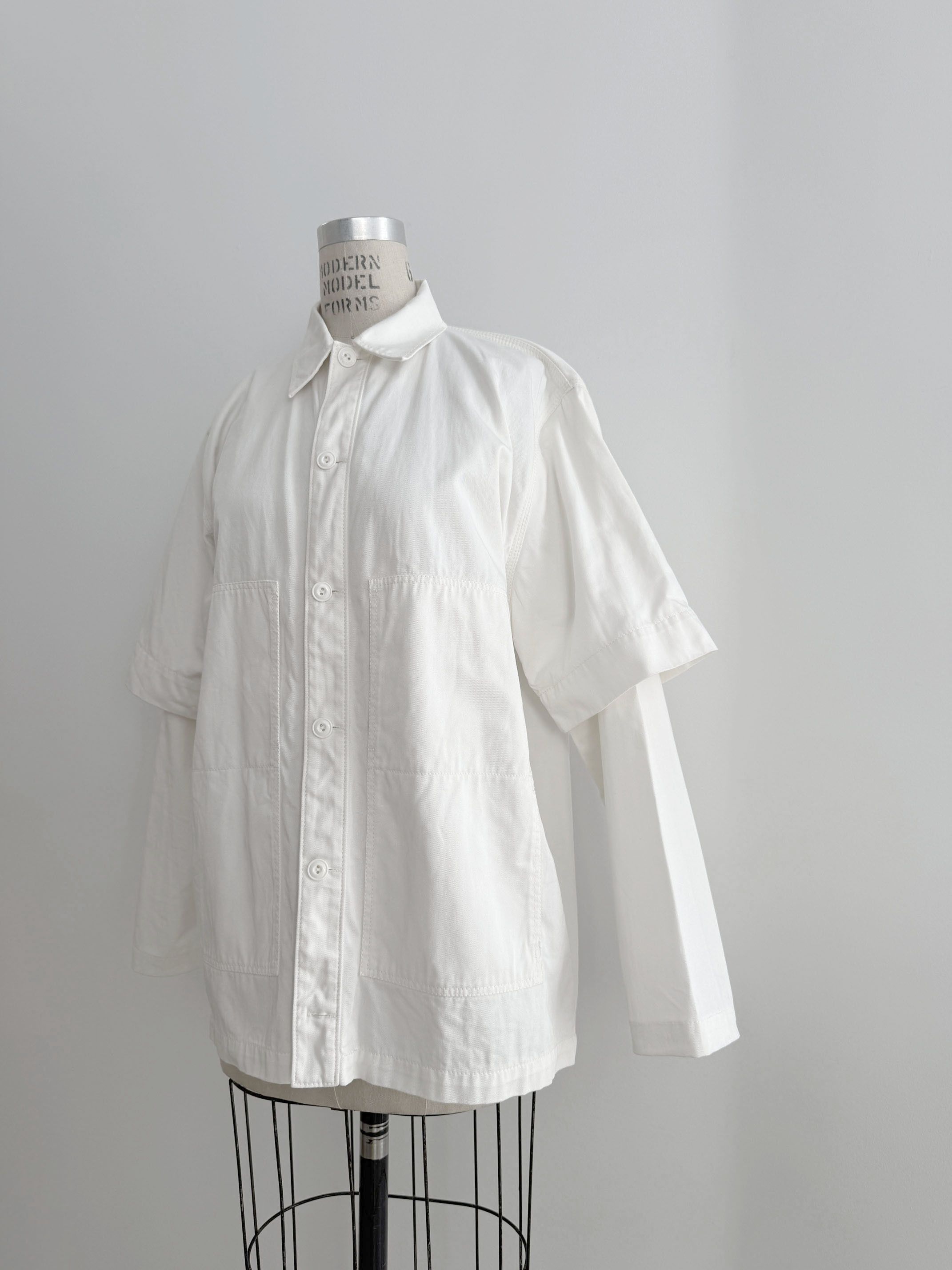 Acne Studios Acne studio Blå Konst White layer jacket Size US S / EU 44-46 / 1 - 1 Thumbnail