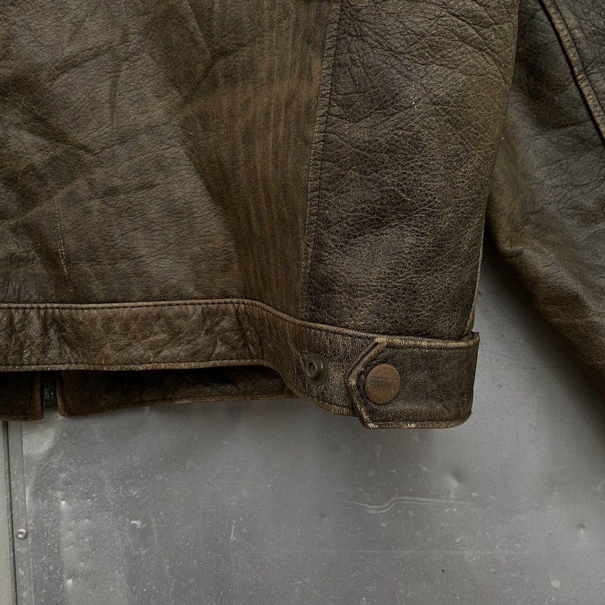 Genuine Leather × Japanese Brand Park Miller leather jaeket y2k Size US M / EU 48-50 / 2 - 8 Thumbnail