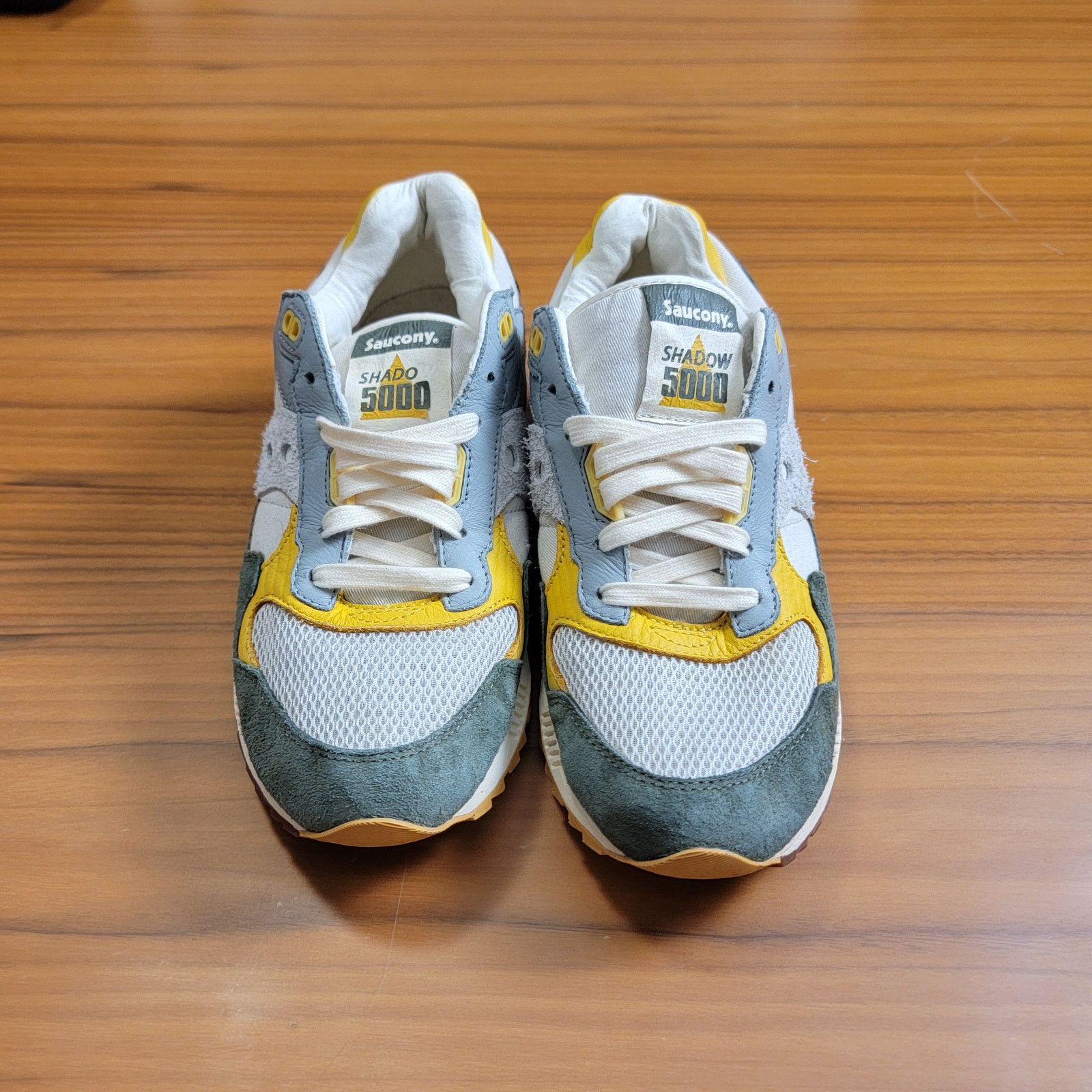 Saucony Saucony Shadow 5000 Premium Lt Grey Green Sz 7.5 S708112(27) Size US 7.5 / EU 40-41 - 4 Thumbnail