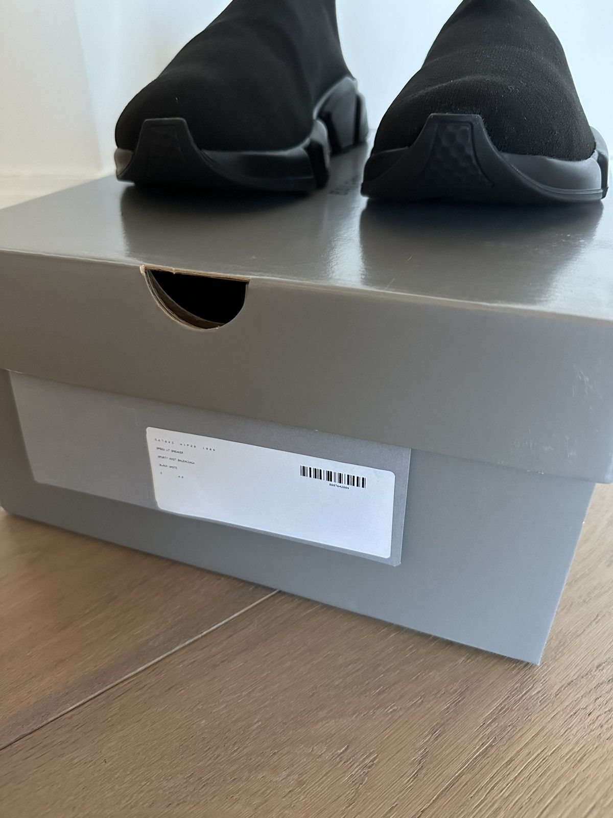 Balenciaga Balenciaga Speed Trainer ‘Triple Black’ Brand New Size US 7 / EU 40 - 8 Thumbnail