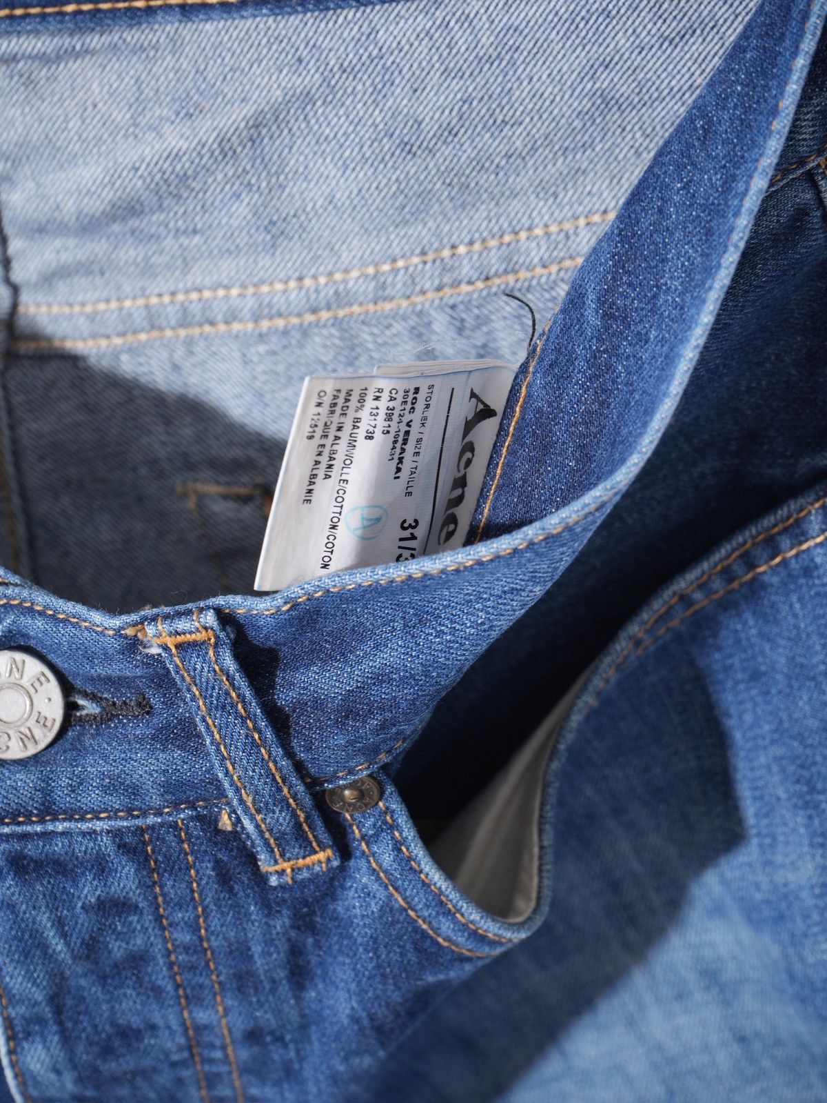 Acne Studios Acne Studios Roc Verakai denim 31/34 Size US 31 - 7 Thumbnail