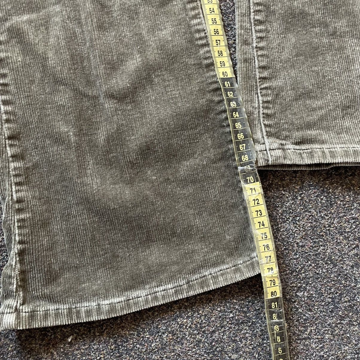 Vintage Vintage Y2K Baggy Wide Leg Cargo Pants Grunge Skater Logo 33 Size 33" - 7 Thumbnail