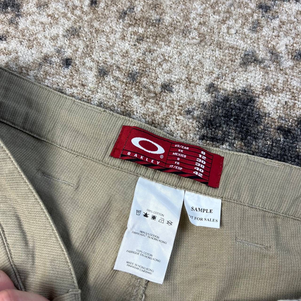 Oakley Oakley Mini Logo Vintage Y2K Cargo Pants Streetwear Style Size 32" / US 10 / IT 46 - 8 Thumbnail