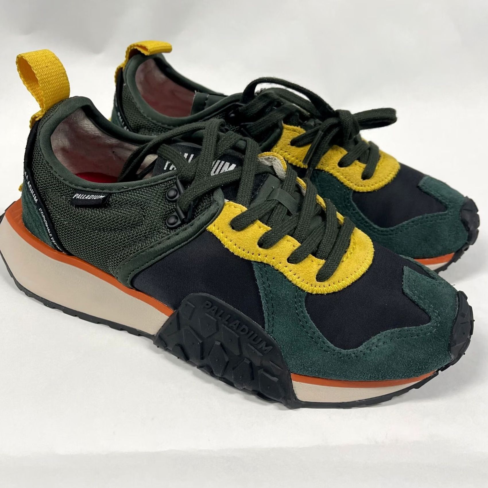 Palladium Palladium Sneaker Women Low Top Troop Runner Black 7 Green Urban Trail Suede M Nike? Size M / US 6-8 / IT 42-44 - 2 Thumbnail
