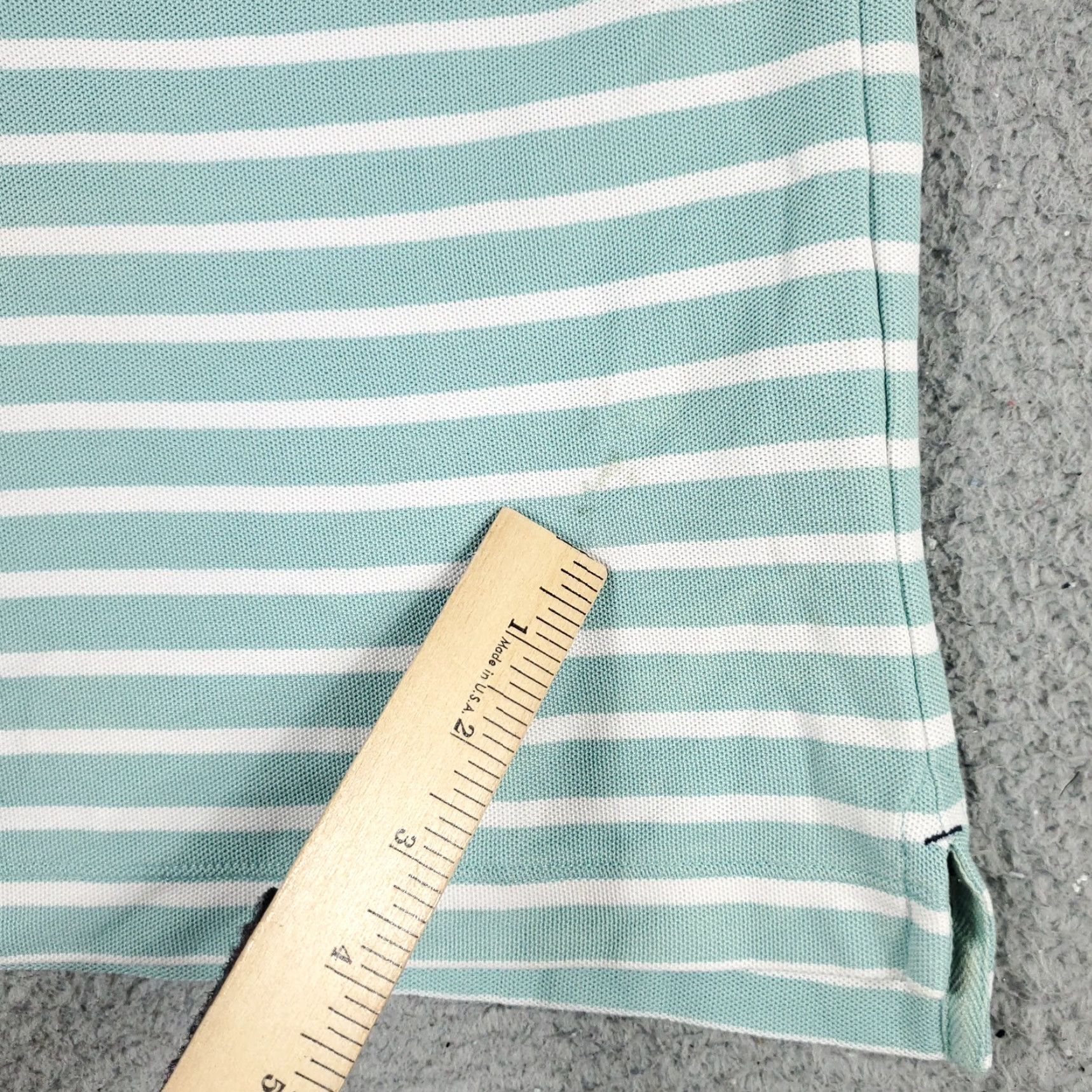 Nautica Nautica Polo Shirt Mens XL Blue White Striped Short Sleeve Casual Button-Front Classic Polo Mens XL Blue Stripe Size US XL / EU 56 / 4 - 5 Thumbnail