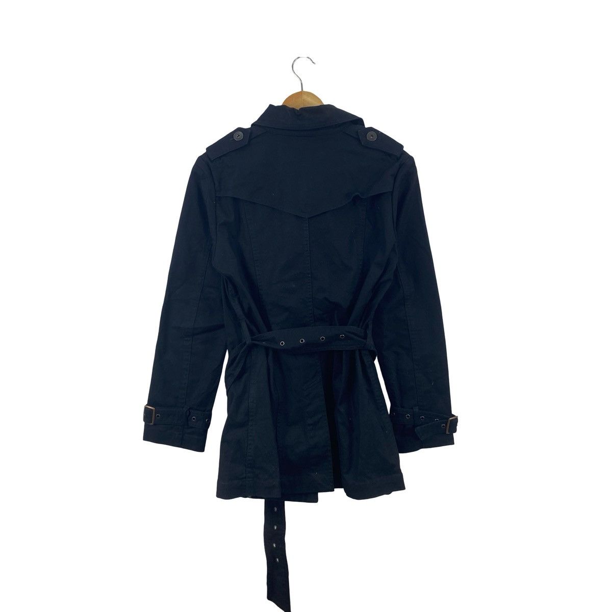 Von Dutch Vintage VON DUTCH Belted Trench Coat Jacket Military Style Size L / US 10 / IT 46 - 8 Thumbnail