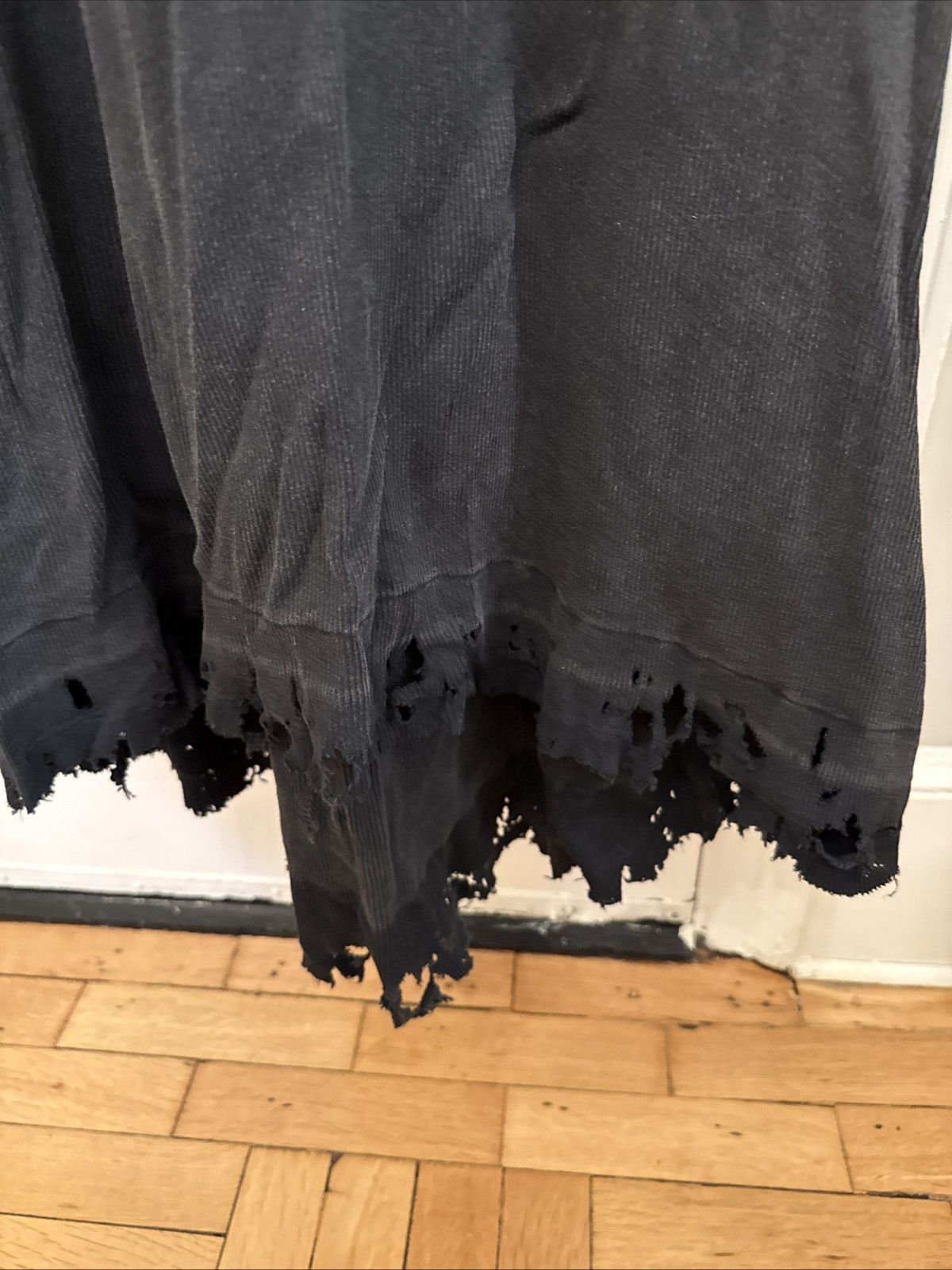 Balenciaga Balenciaga black cotton long gown Size L / US 10 / IT 46 - 3 Thumbnail