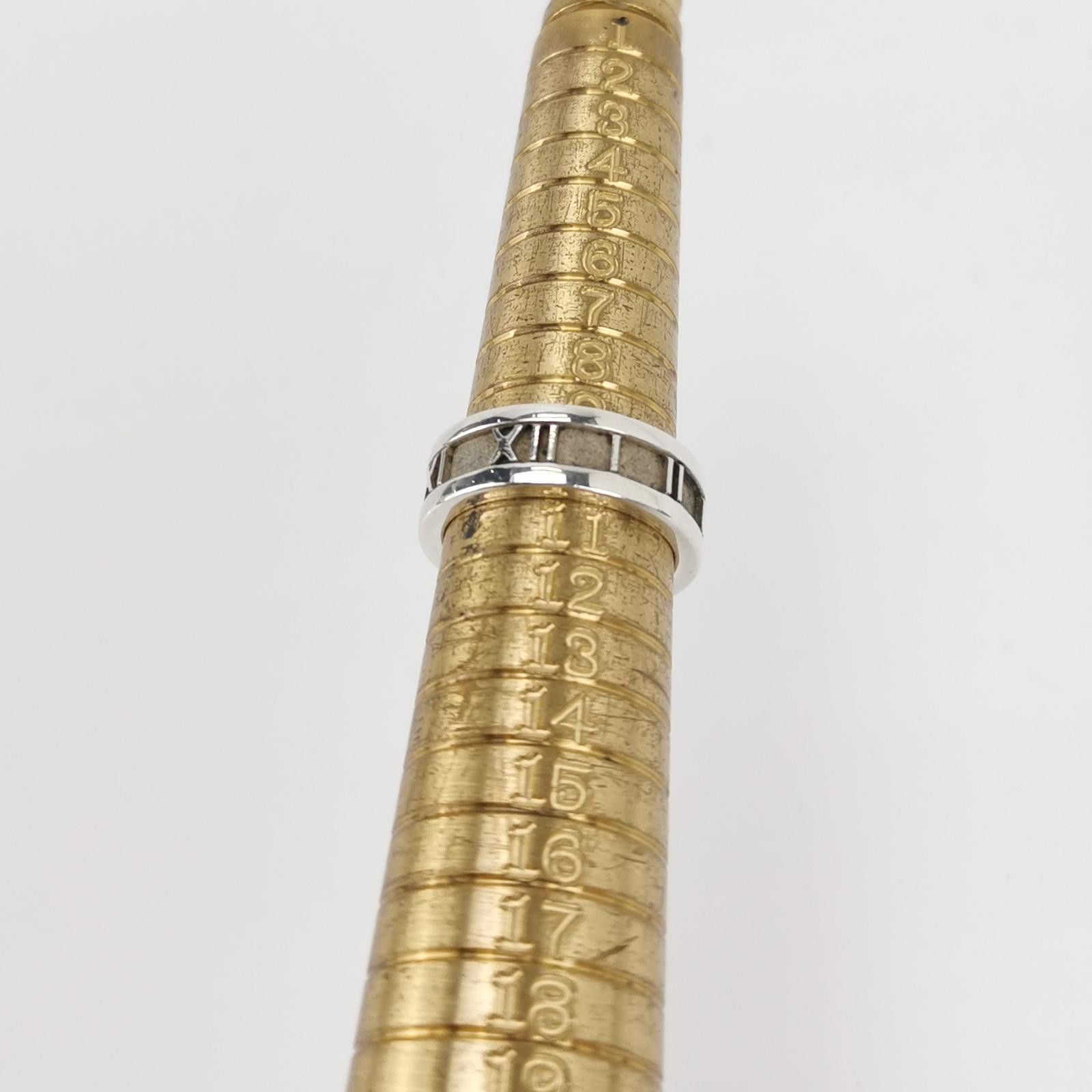 Tiffany & Co. Tiffany & Co. Atlas S925 Roman Numeral Ring Size 10 -z2505 Size ONE SIZE - 4 Thumbnail