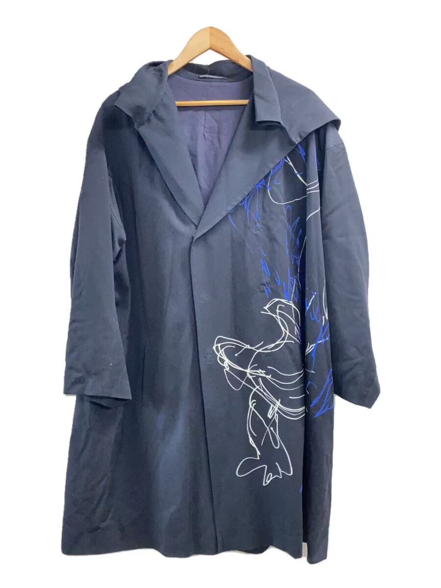 Yohji Yamamoto YOHJIYAMAMOTO+NOIR hooded coat Size US S / EU 44-46 / 1 - 1 Thumbnail