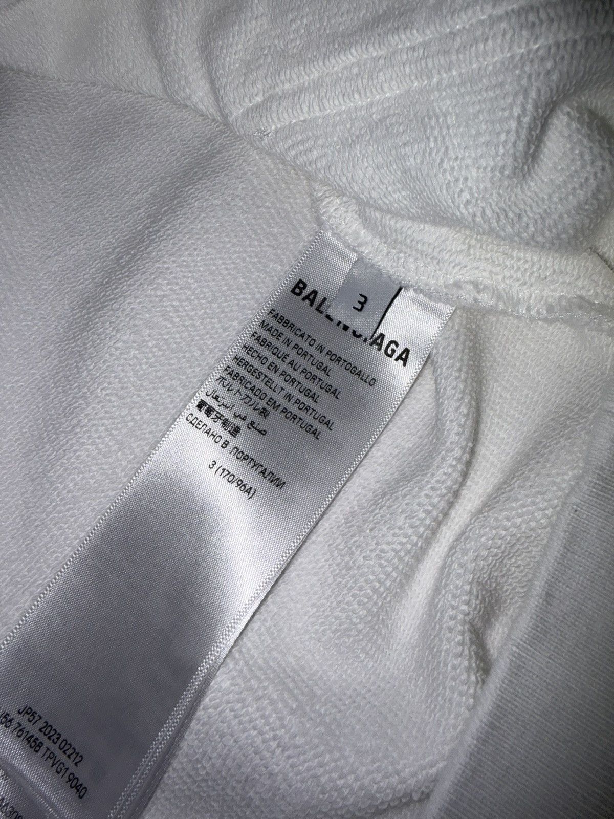 Balenciaga Balenciaga Back Flip Round Hoodie Size S / US 4 / IT 40 - 6 Thumbnail