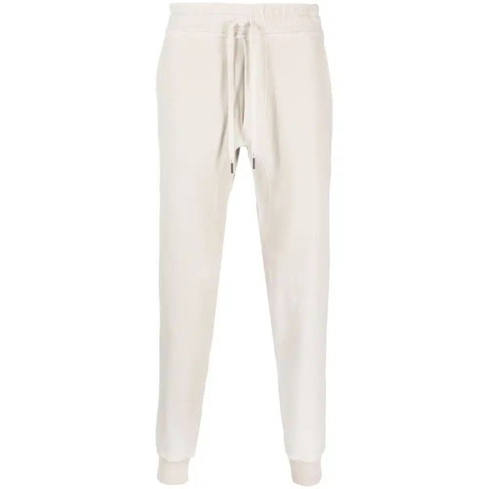 Tom Ford o1loc1c1024 JAL003 Towelling Sweatpants in White Size US 32 / EU 48 - 1 Thumbnail