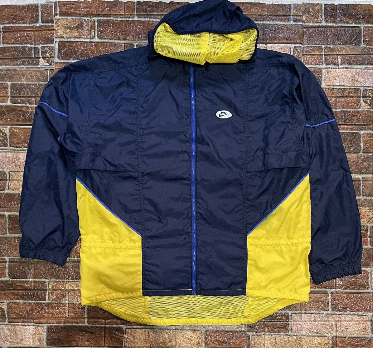 Nike Vintage Nike Windbreaker Size US XL / EU 56 / 4 - 2 Thumbnail