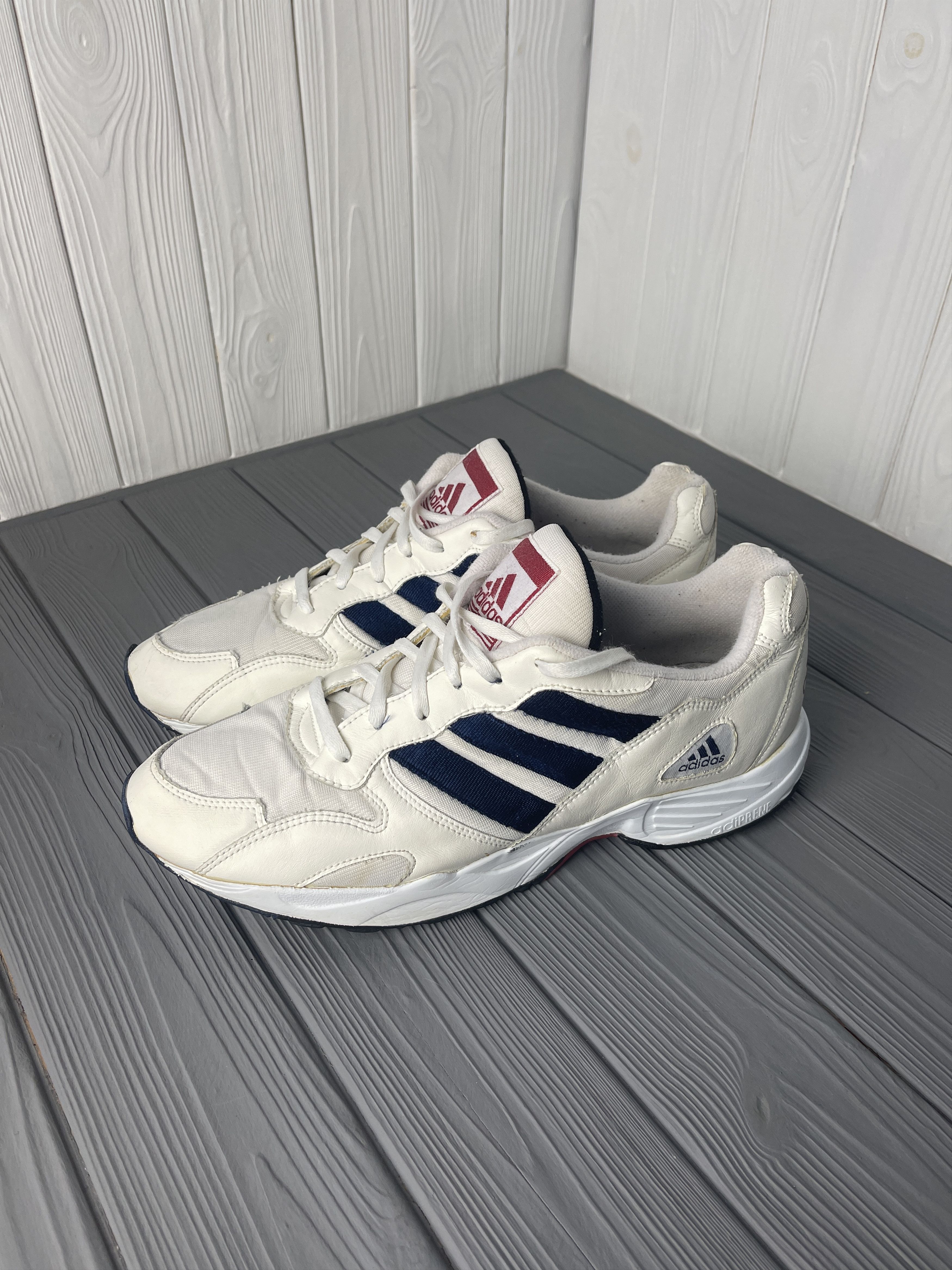 Adidas Adidas Cushion Vintage 1996 Leather Sneakers Size US 11 / EU 44 - 1 Thumbnail