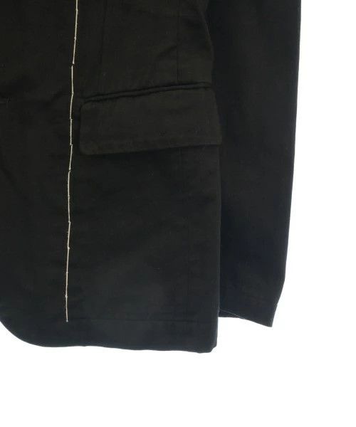 Comme des Garcons Homme Plus Jacket cotton embroidery 2 button flap pocket Black Size US S / EU 44-46 / 1 - 5 Thumbnail
