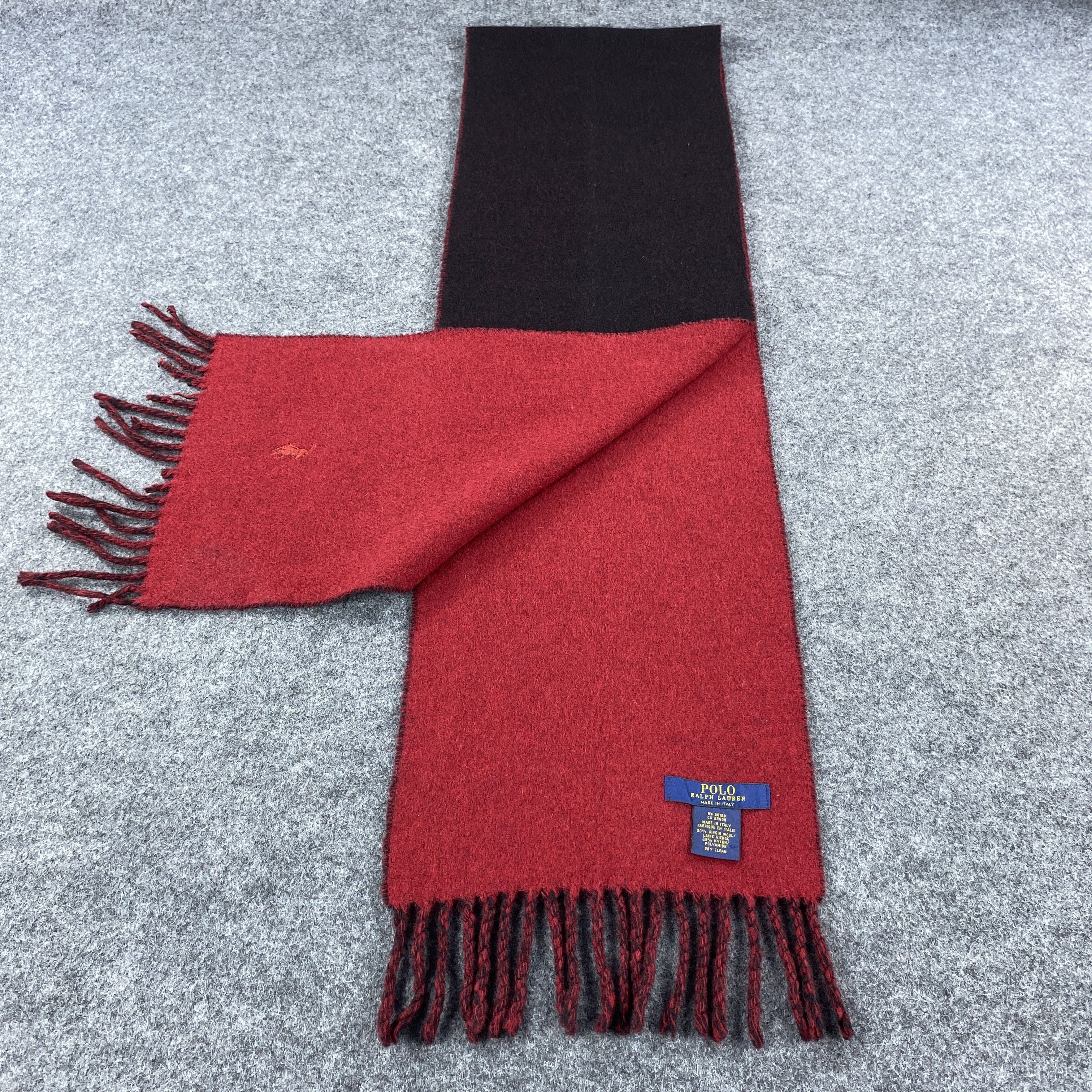 Polo Ralph Lauren × Vintage GF10516 Polo Ralph Lauren Scarf Neck Wear Muffler Nova Check Size ONE SIZE - 5 Thumbnail