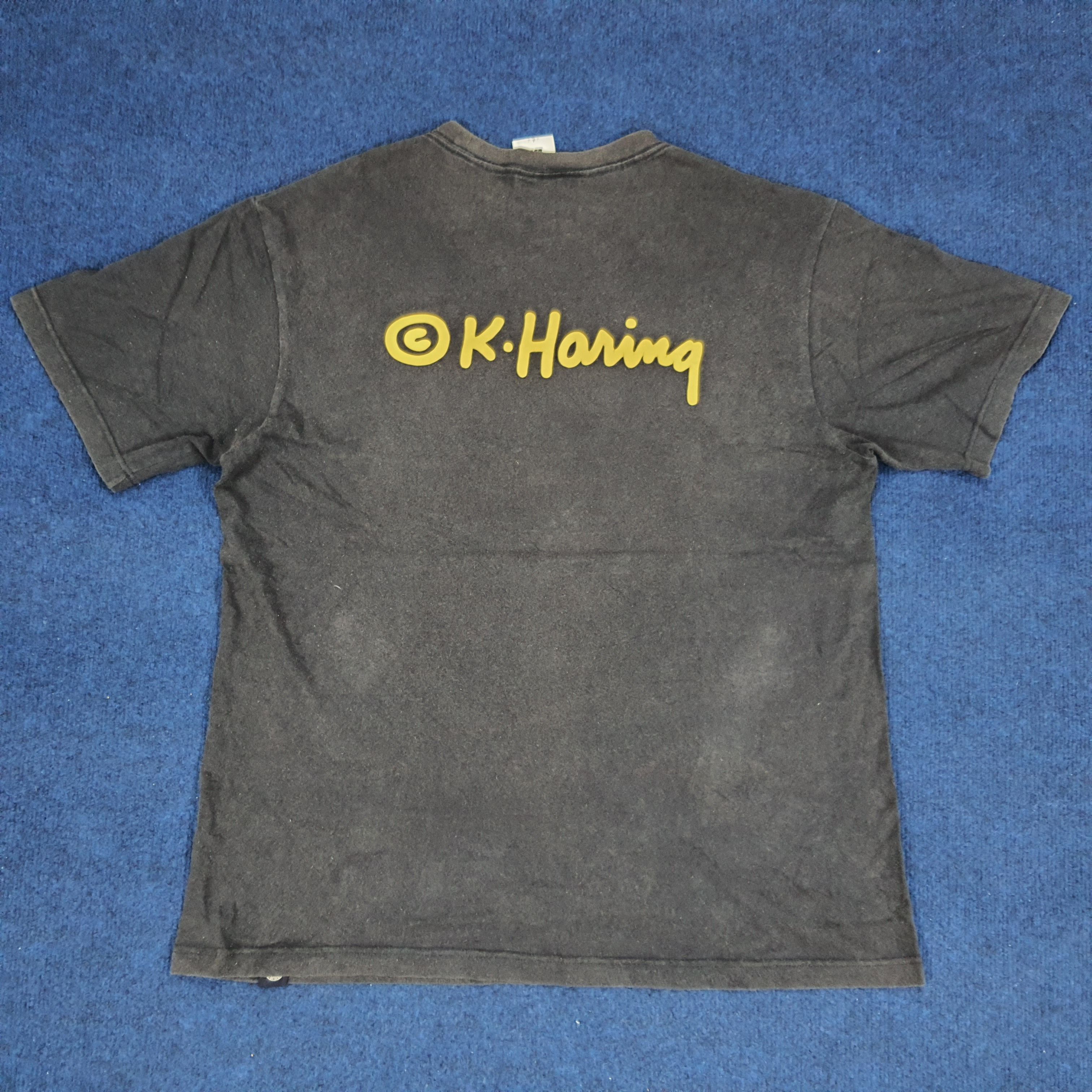 Keith Haring × Vintage Vintage Keith Haring Wild Oats Streetwear Tshirt Size US L / EU 52-54 / 3 - 3 Thumbnail