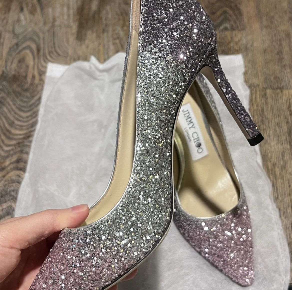 Jimmy Choo JIMMY CHOO Romy 60, 6cm Size US 4 / IT 34 - 4 Thumbnail