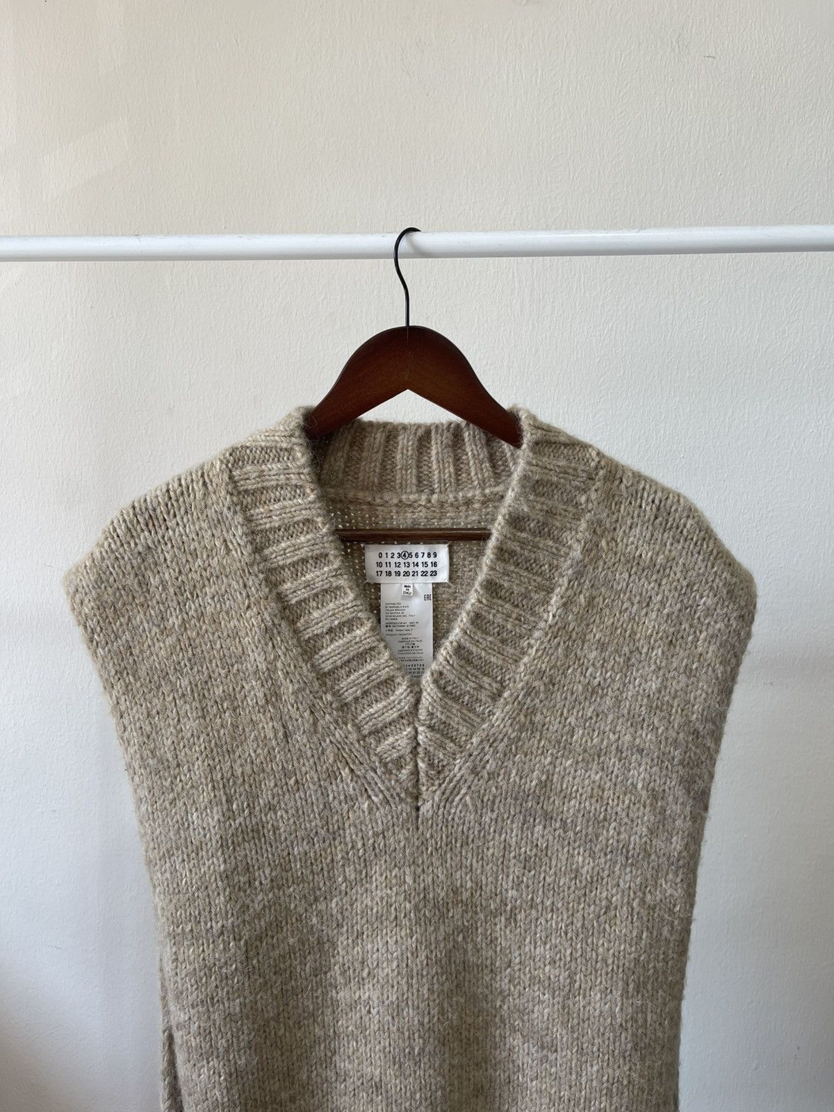 Maison Margiela 2021 Maison Margiela (4) Alpaca Vest Size S / US 4 / IT 40 - 6 Thumbnail