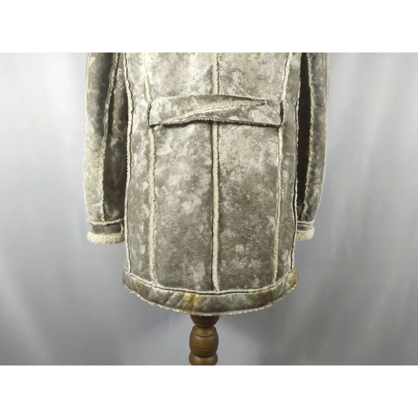 Vintage Elisa Cavaletti Daniela Dallavalle Coat Women Long Sleeve Gray Size L Overcoat Vintage No Size L / US 10 / IT 46 - 7 Thumbnail