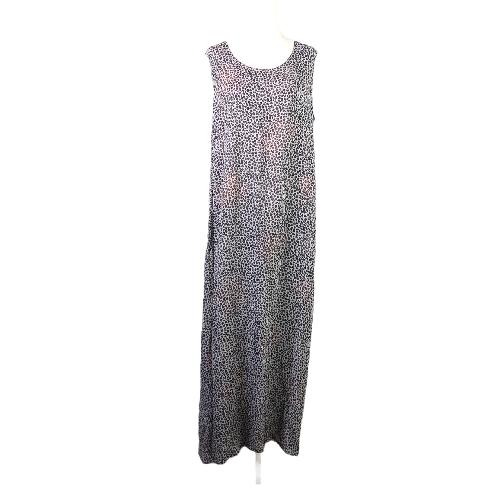 Vintage VINTAGE 90s Indira Maxi Dress Size L / US 10 / IT 46 - 6 Thumbnail