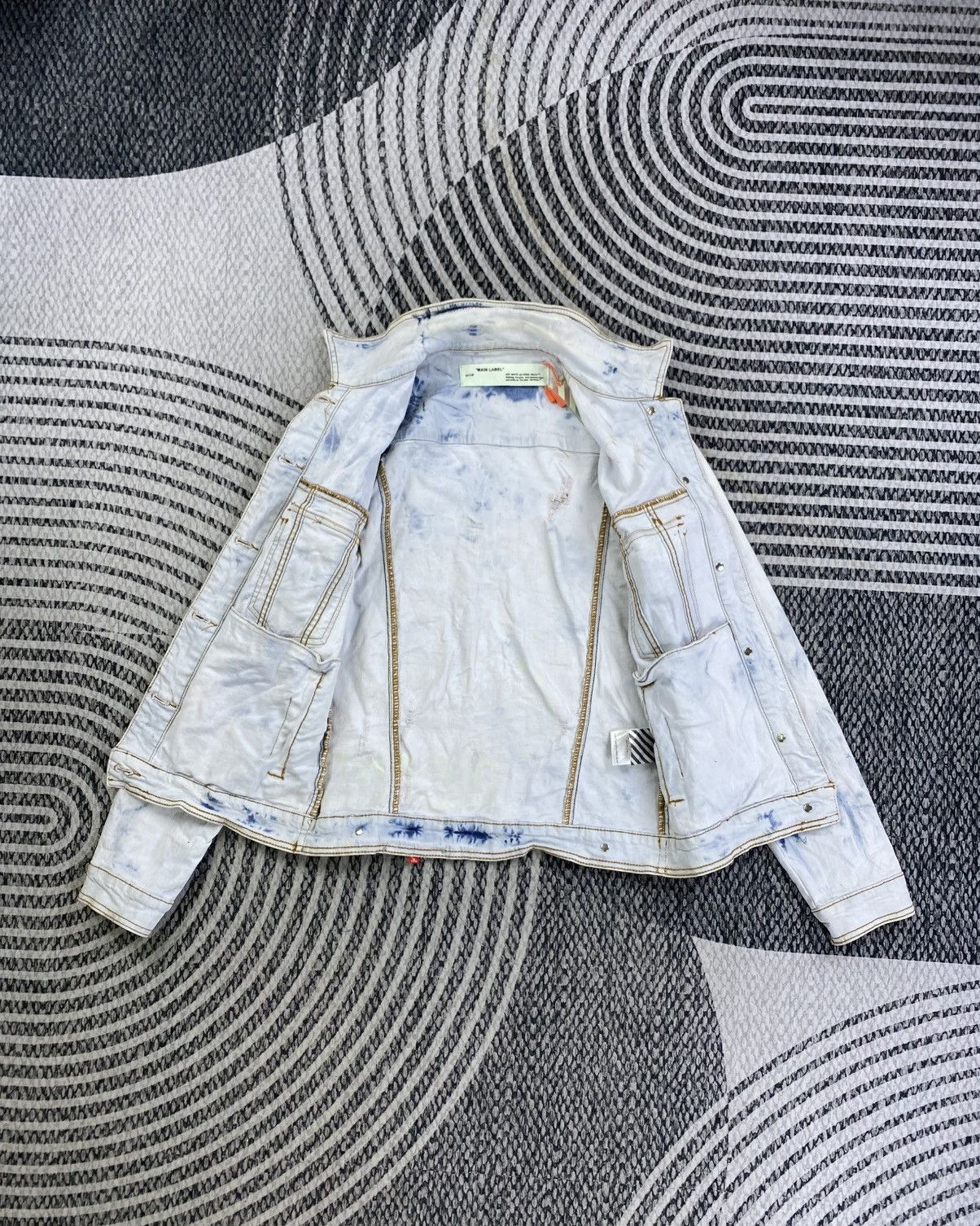 Off-White 2013 OFF-WHITE c/o VIRGIL ABLOH Denim Jacket Size US S / EU 44-46 / 1 - 6 Thumbnail