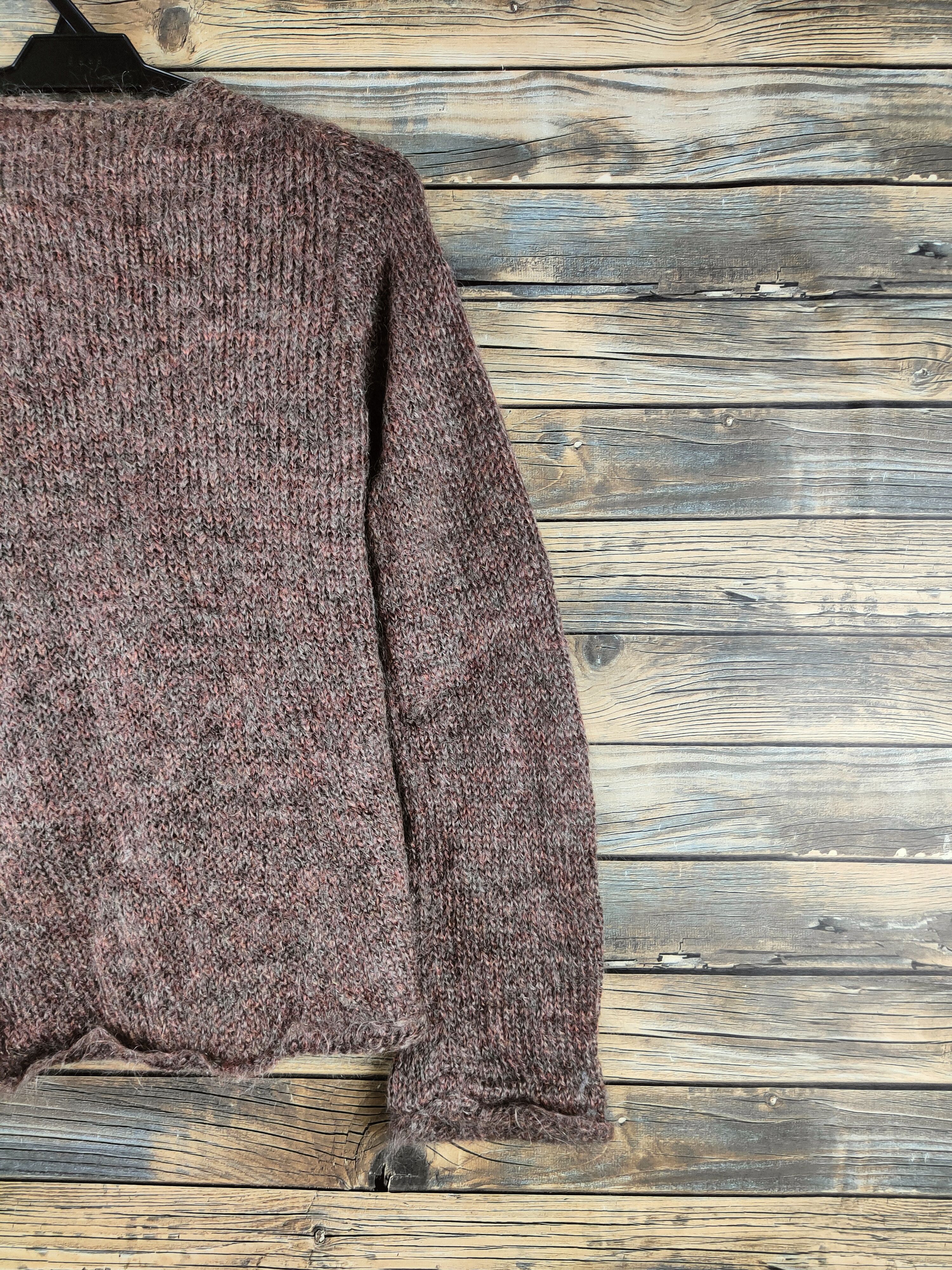 Japanese Brand DL Coigirl Magie Brown Knitwear Cardigans #46-437 Size S / US 4 / IT 40 - 10 Thumbnail