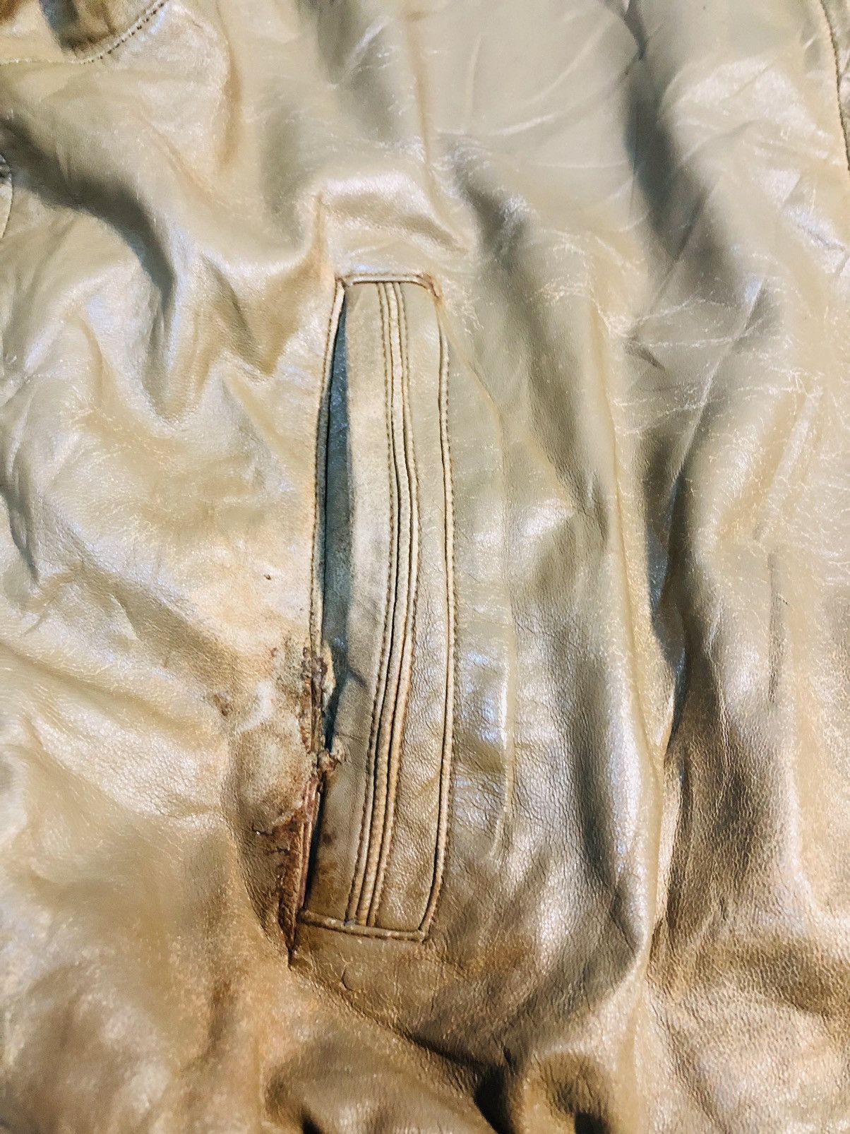 Balmain × Vintage Balmain Leather Jacket Zippered (11) Size US XXL / EU 58 / 5 - 5 Thumbnail