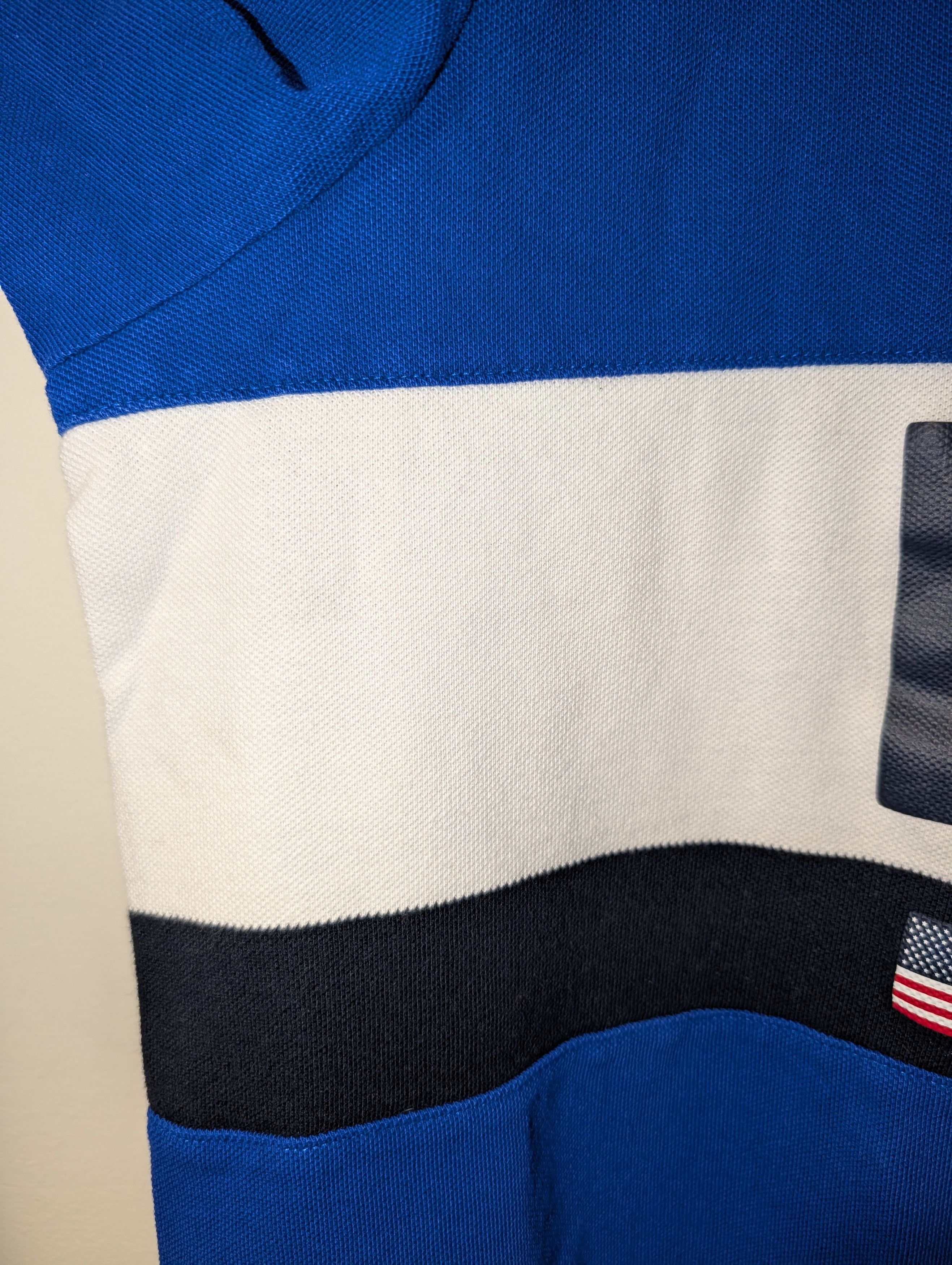 Polo Ralph Lauren Polo Ralph Lauren Classic Fit Spellout Rugby Shirt XL Size US XL / EU 56 / 4 - 5 Thumbnail