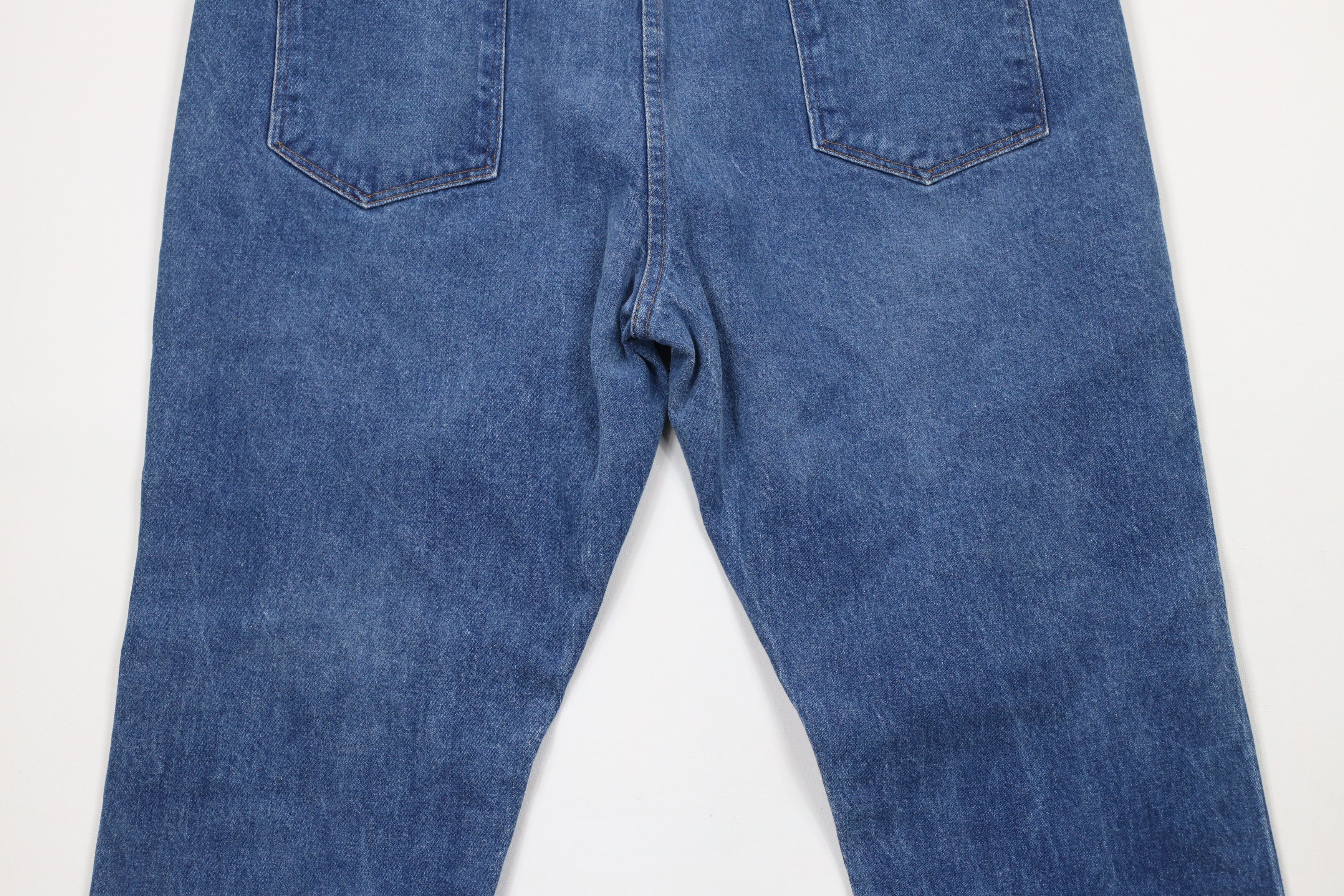 Vintage Vintage 70s Streetwear Straight Leg Denim Jeans Blue USA Size US 40 / EU 56 - 11 Thumbnail