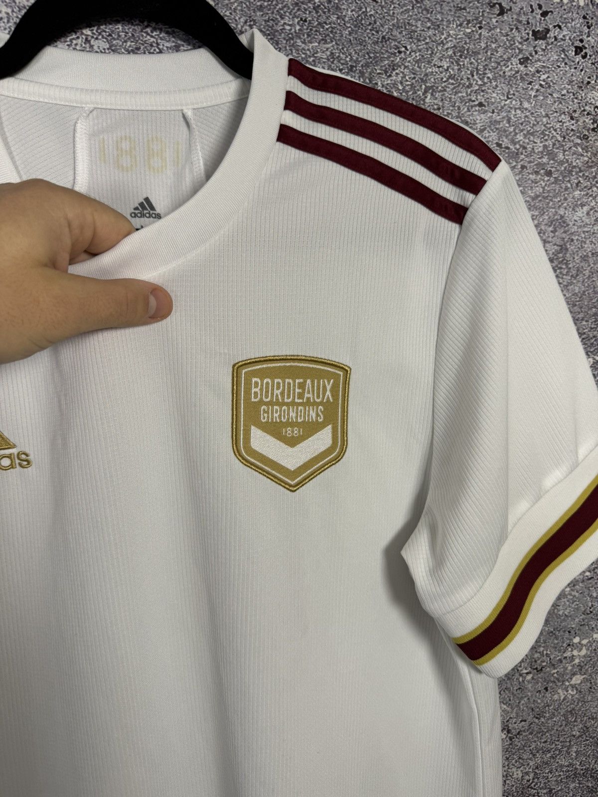 Adidas × Vintage Girondins Bordeaux 2020/21 Away Adidas Soccer Jersey Size US M / EU 48-50 / 2 - 13 Thumbnail