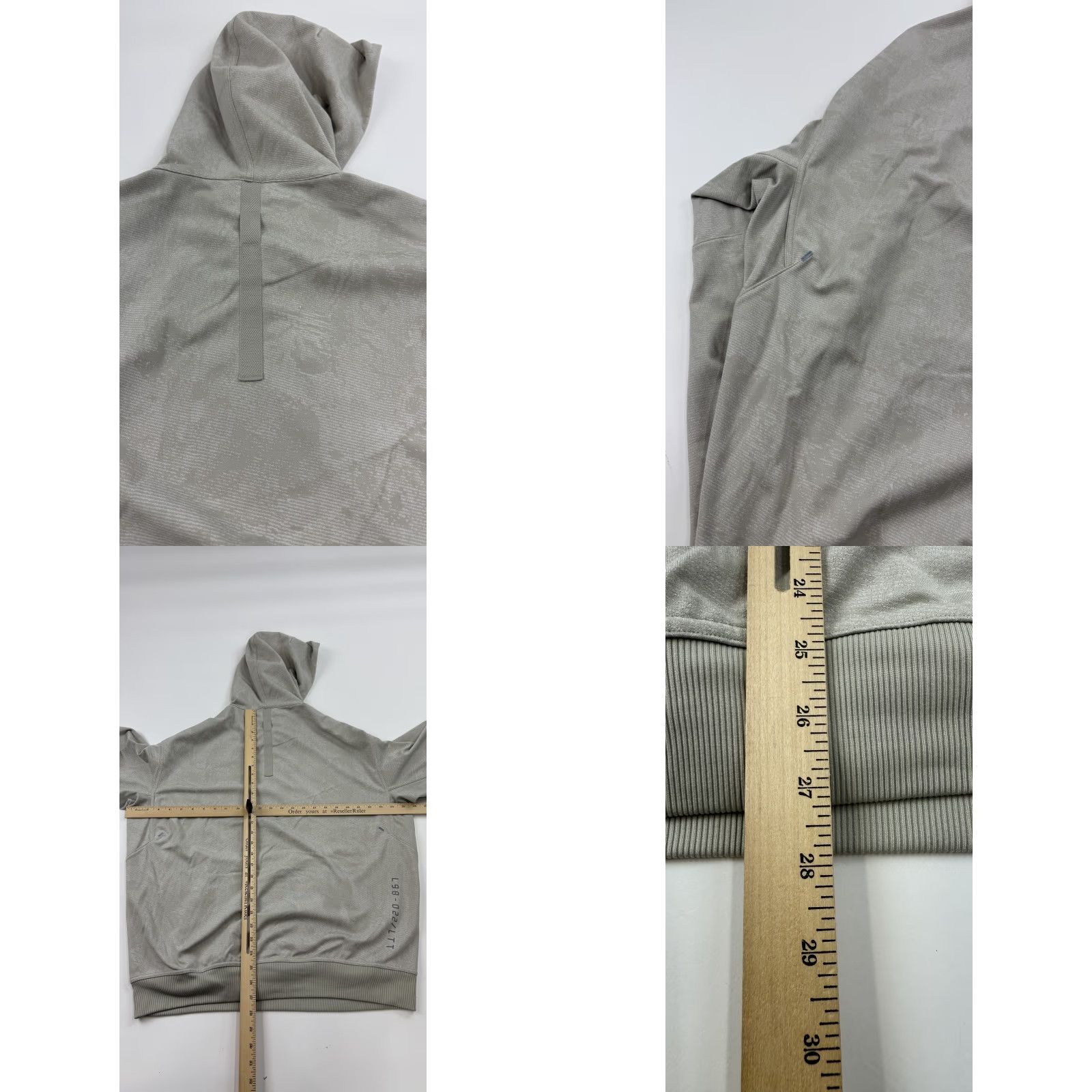 Lululemon Lululemon Hoodie Mens Large Gray Tactical Camo Pullover SE Special Edition Snap Shirt Mens Large Gray Camo Print 90s/Army Theme Size US L / EU 52-54 / 3 - 9 Thumbnail