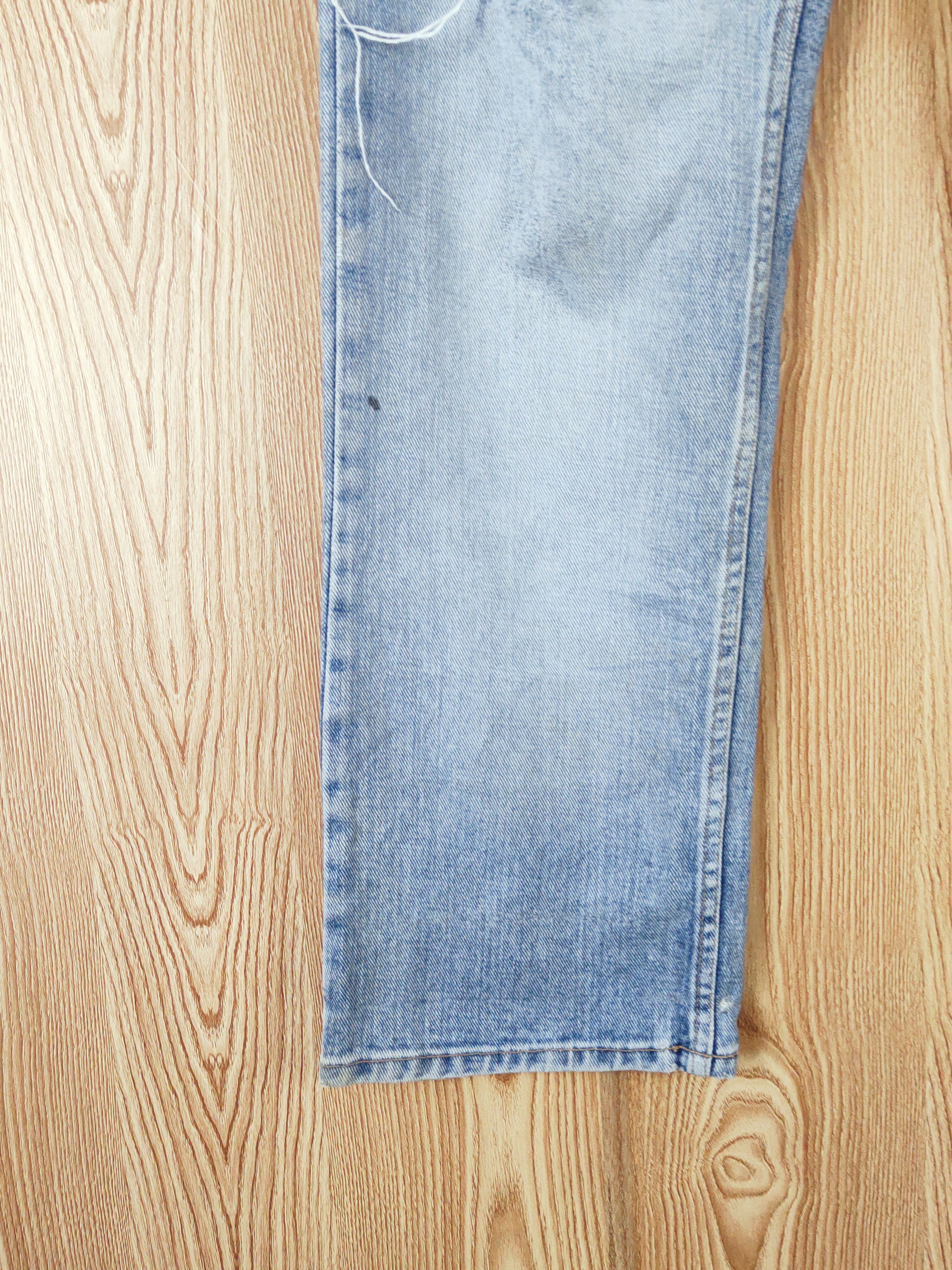 Japanese Brand Lee vintage blue Distressed Ripped Jeans #W652 Size US 32 / EU 48 - 4 Thumbnail