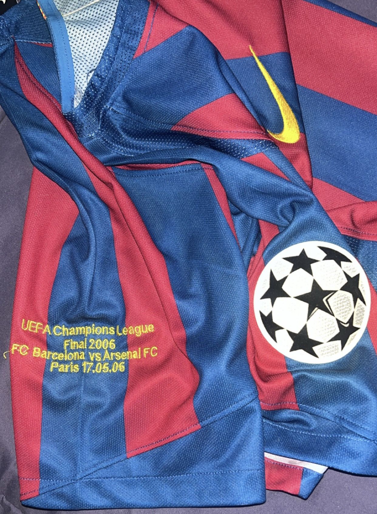 Nike Barcelona Jersey Size US S / EU 44-46 / 1 - 3 Thumbnail