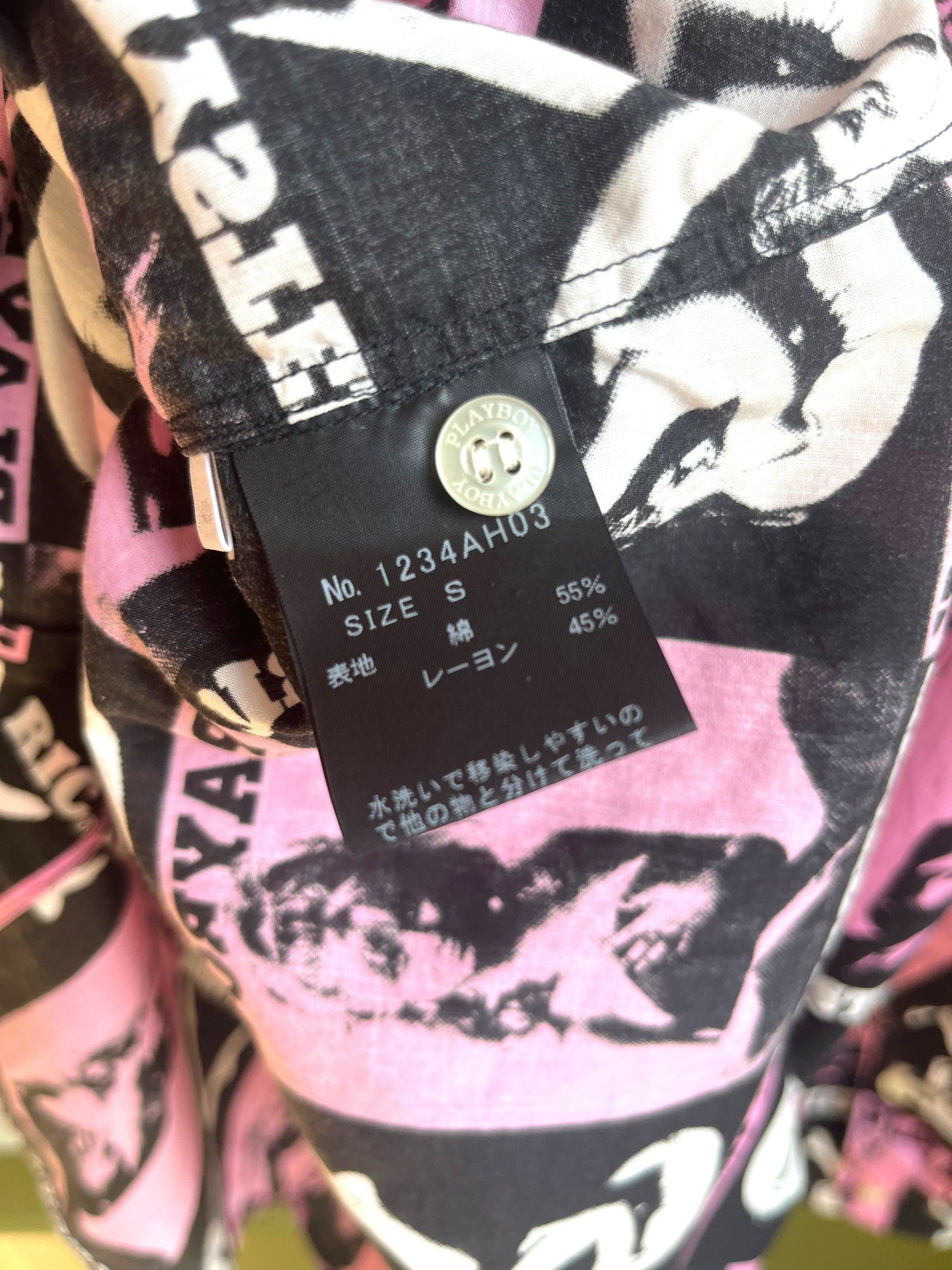 Hysteric Glamour Hysteric Glamour x Playboy AOP LS Shirt Japan Size S Size US S / EU 44-46 / 1 - 4 Thumbnail
