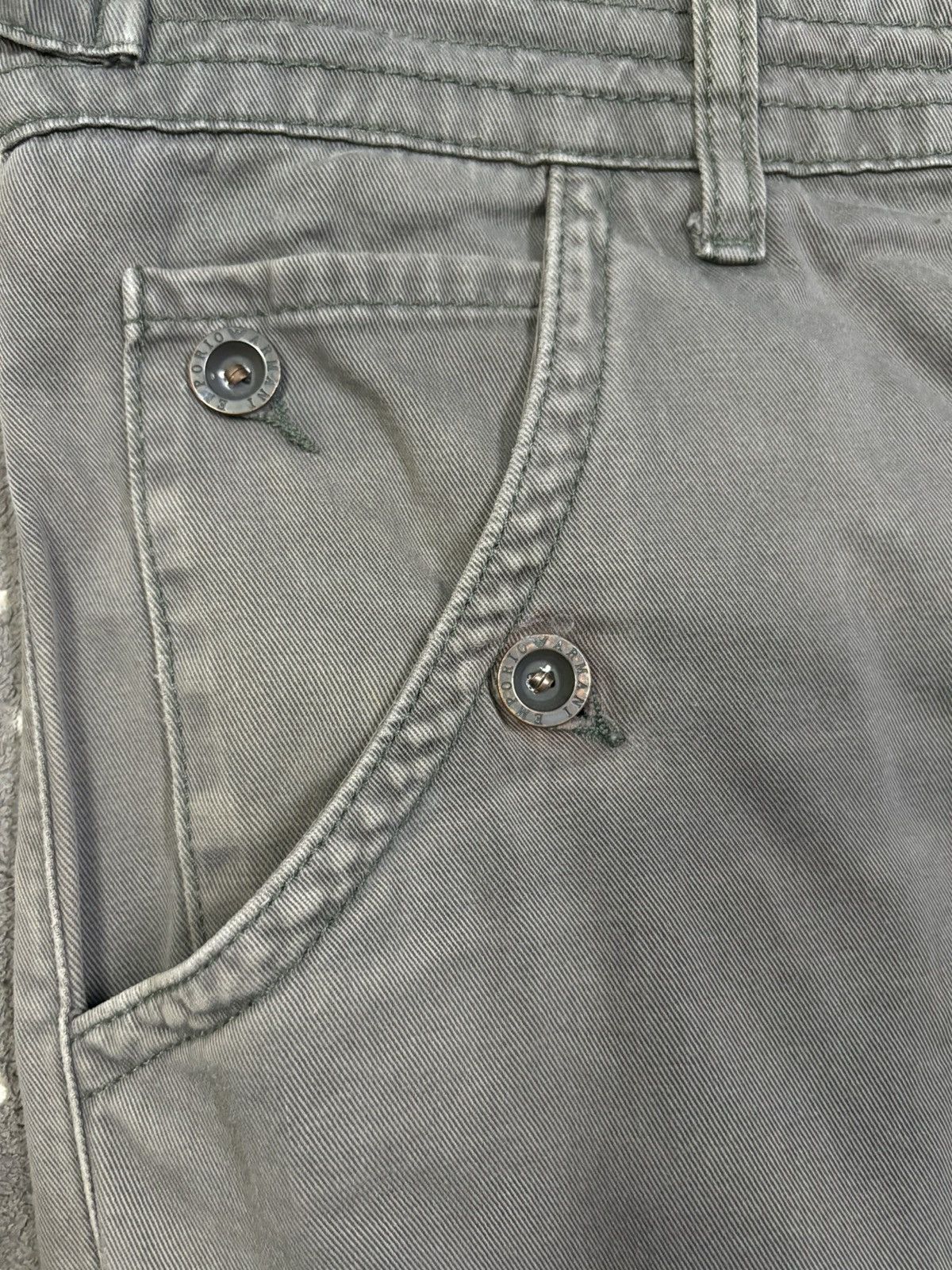 Emporio Armani Vintage Emporio Armani Thrashed Loose Utility Cargo Pants Size US 36 / EU 52 - 5 Thumbnail