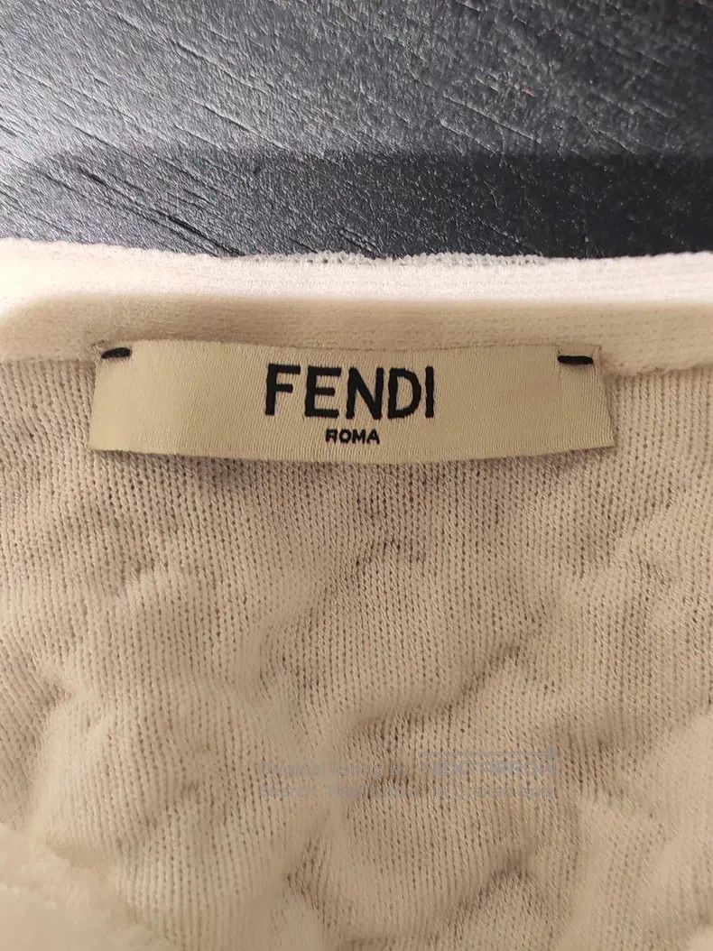 Fendi Fendi White Silk Suite Size XS / US 0-2 / IT 36-38 - 7 Thumbnail