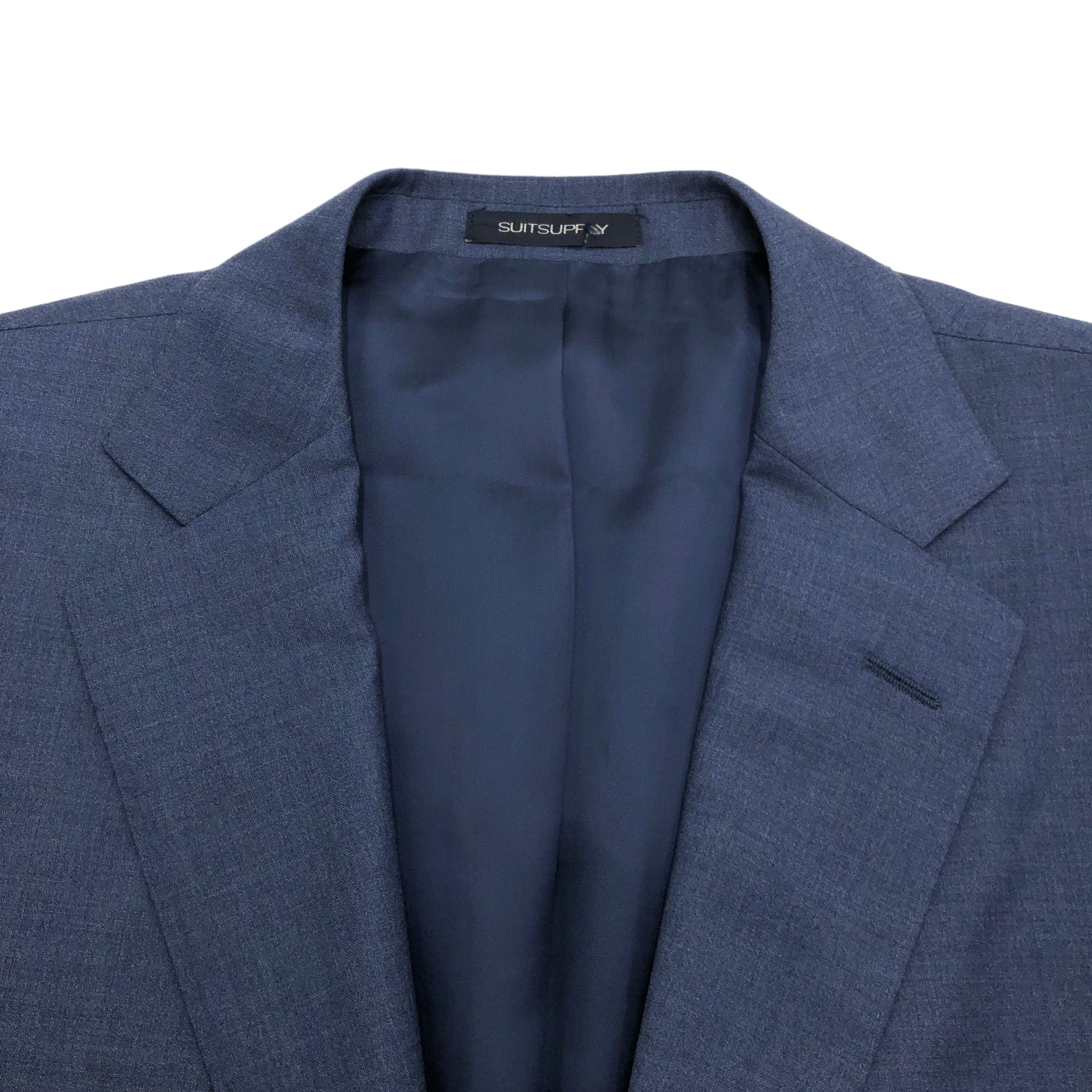 Suitsupply Napoli Single Breasted Wool Blazer Size EU:50; UK:40; US:40R Size 40R - 4 Thumbnail