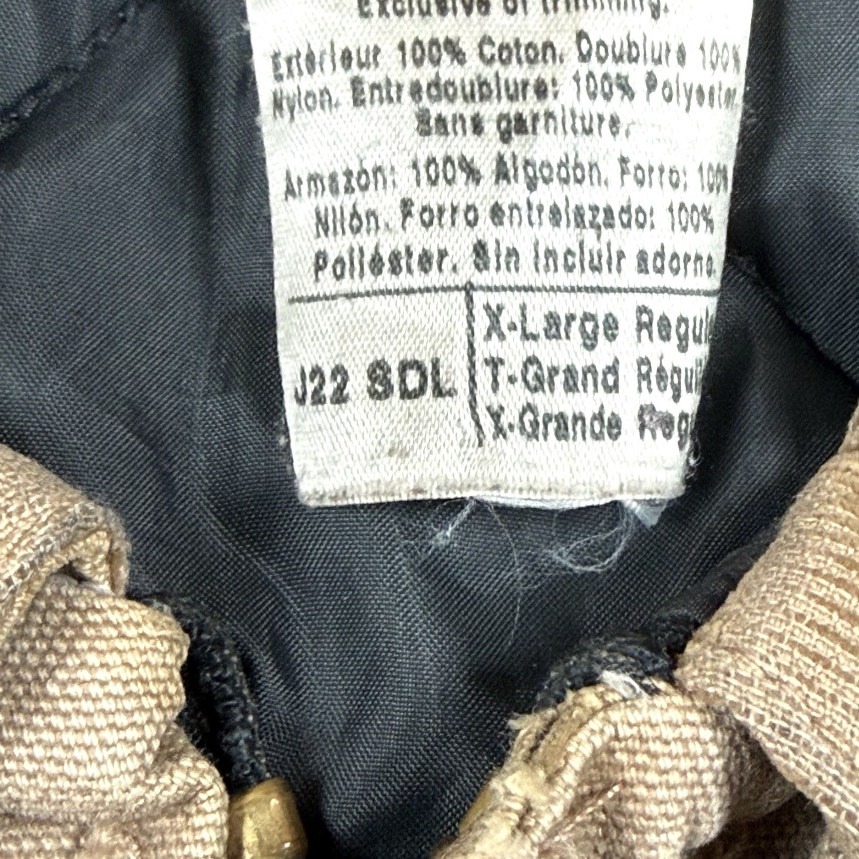 Carhartt VINTAGE Carhartt Jacket Coat Mens XL Regular Distressed Brown USA Made Bomber Jacket Workwear Brown Mens XL Size US XL / EU 56 / 4 - 7 Thumbnail