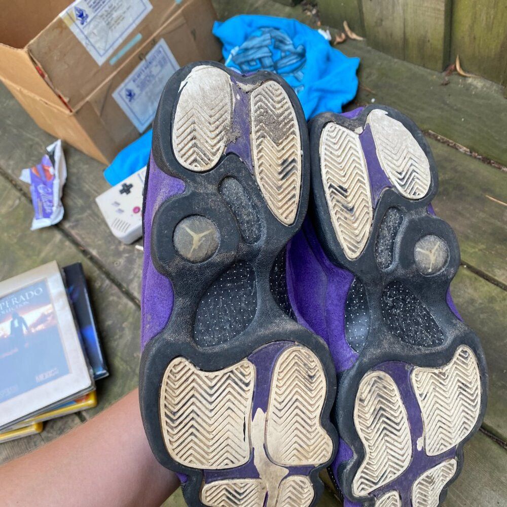 Jordan Brand 2021 Air Jordan 13 Retro Court Purple Size 10.5 Size US 10.5 / EU 43-44 - 7 Thumbnail