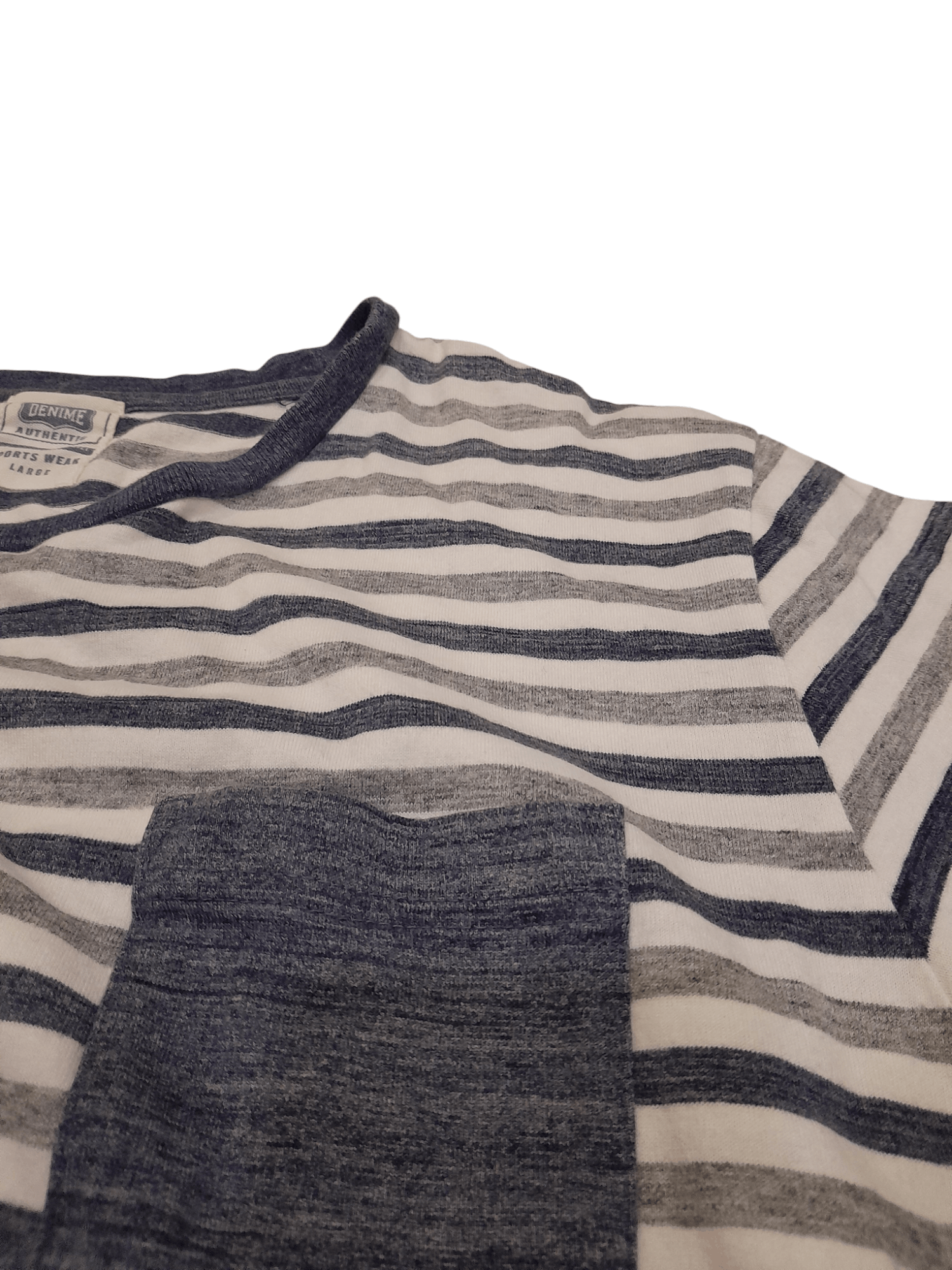 Denime DENIME Japan Shirt (F634) Size US L / EU 52-54 / 3 - 5 Thumbnail