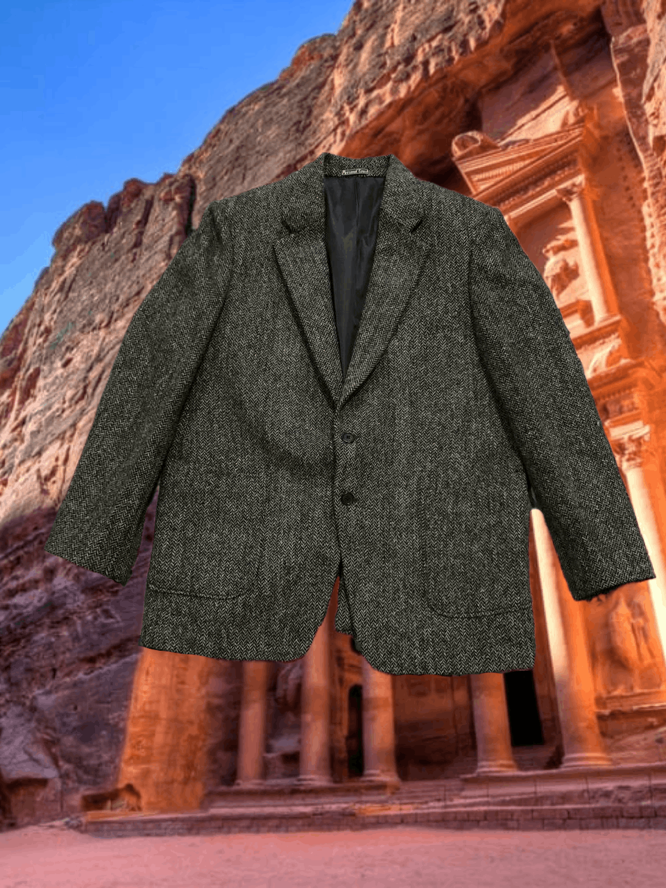 Harris Tweed Vintage Blazer Harris Tweed 100% wool streetwear Y2K Size 48R - 1 Thumbnail