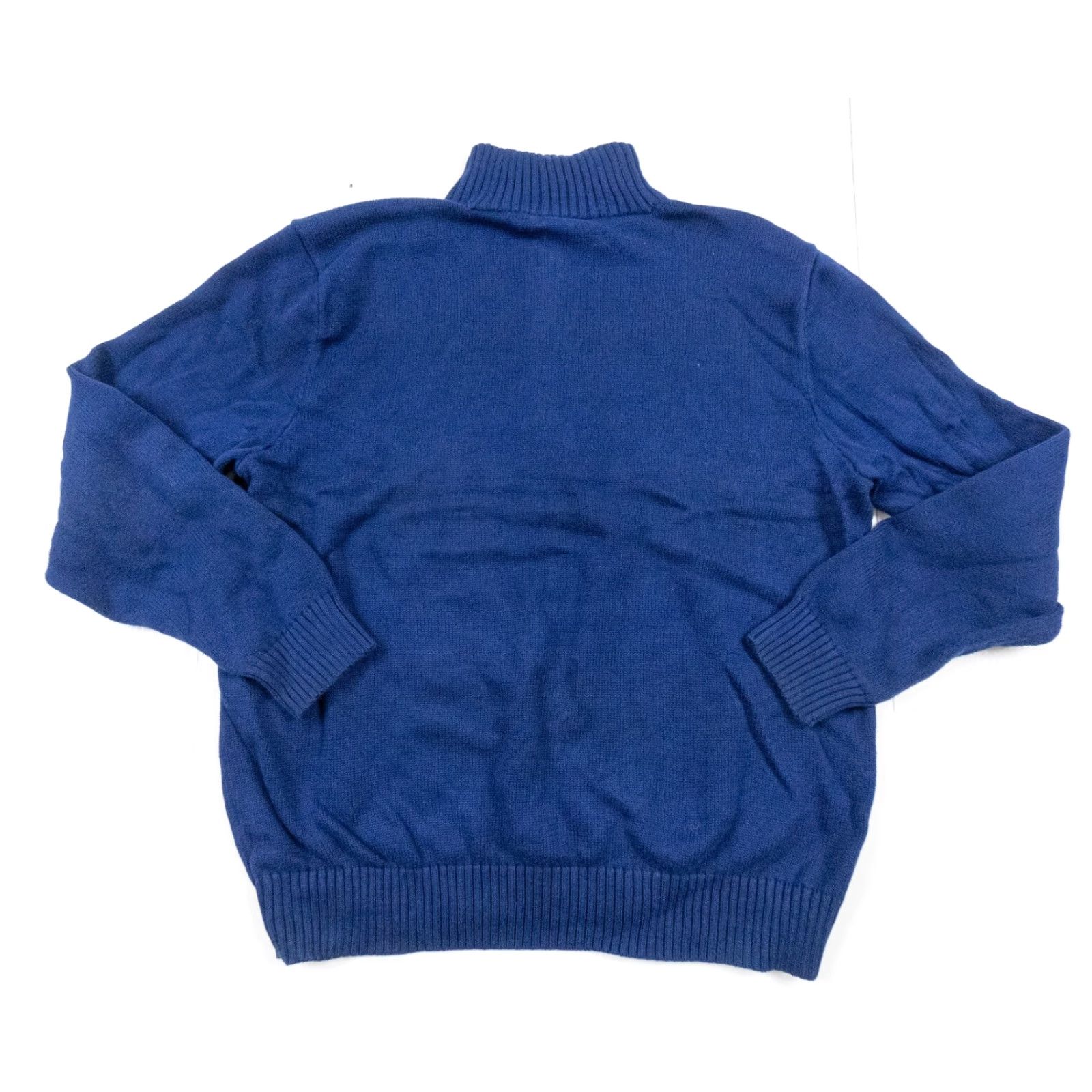Polo Ralph Lauren Polo Ralph Lauren Sweater Mens XL Blue Quarter Zip Pullover Knit Preppy Size US XL / EU 56 / 4 - 6 Thumbnail