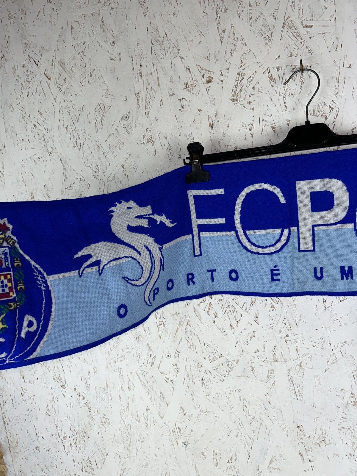 Vintage Vintage FCP Porto FC Portugal Soccer Fanwear Scarf Muffler Size ONE SIZE - 3 Thumbnail