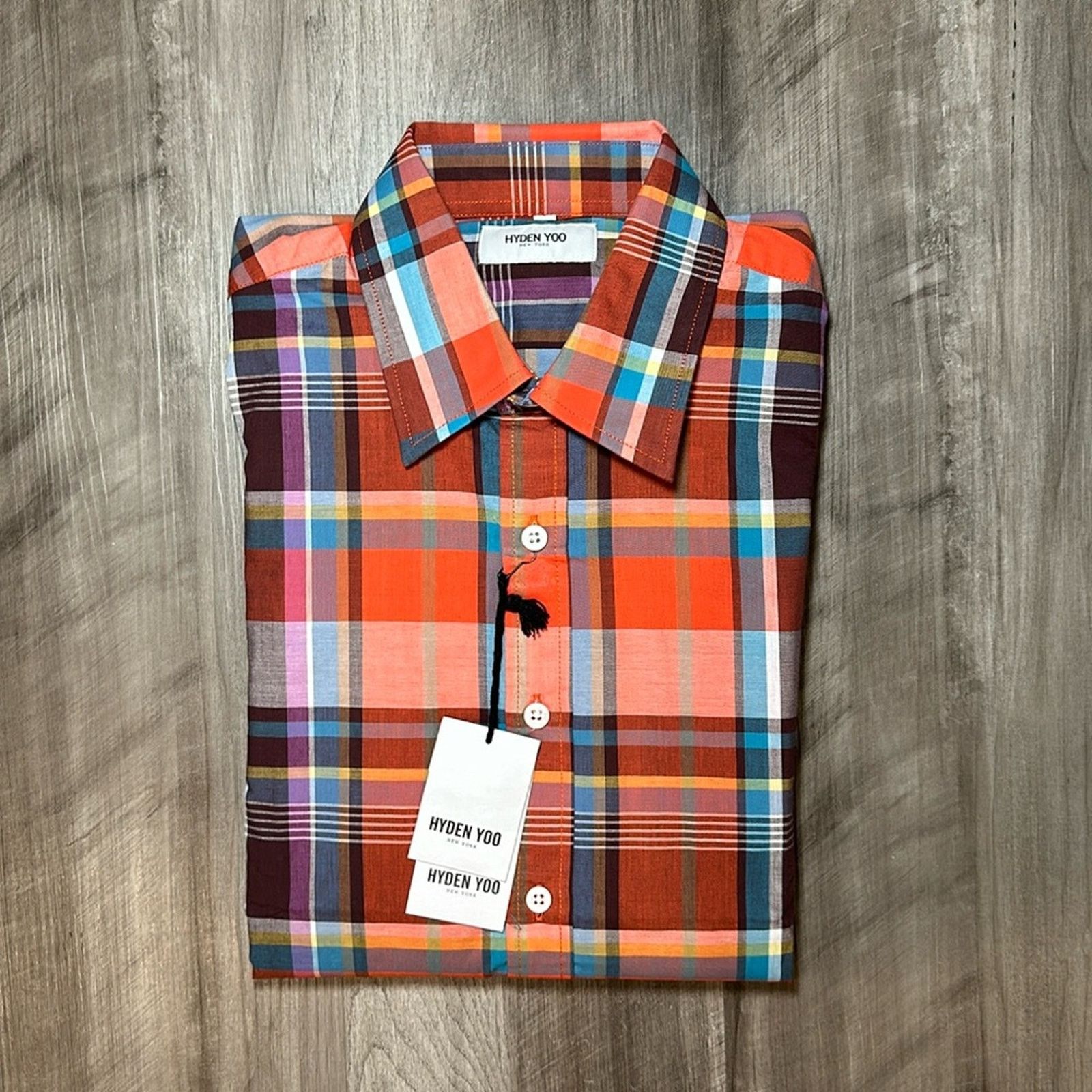 Hyden Yoo Hyden Yoo Long Sleeve Button Down - Small Size US S / EU 44-46 / 1 - 1 Thumbnail