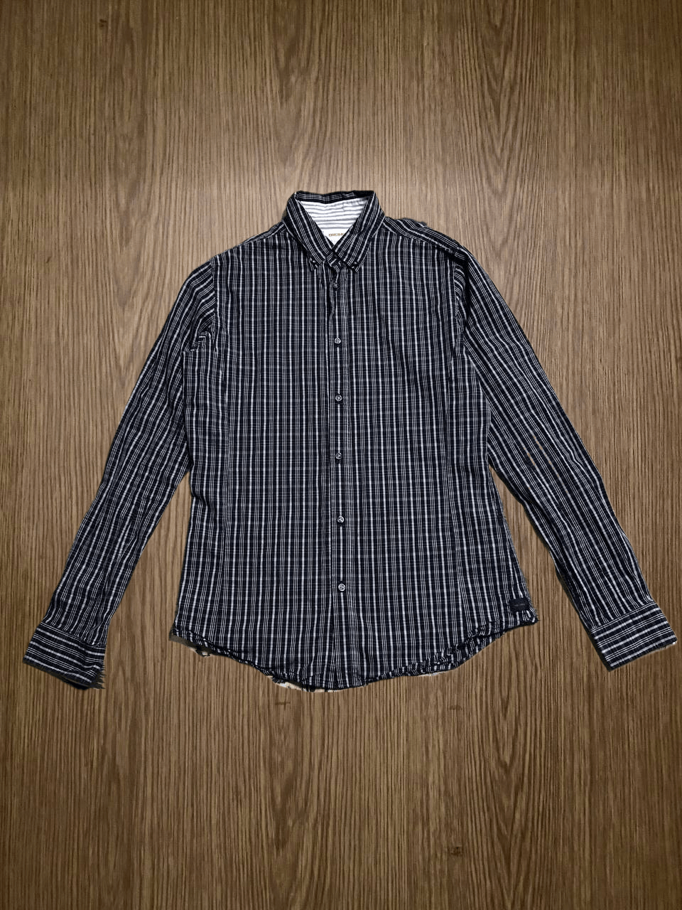 Diesel Diesel Shirt Vintage Long Sleeve Button Ups Size US L / EU 52-54 / 3 - 1 Thumbnail